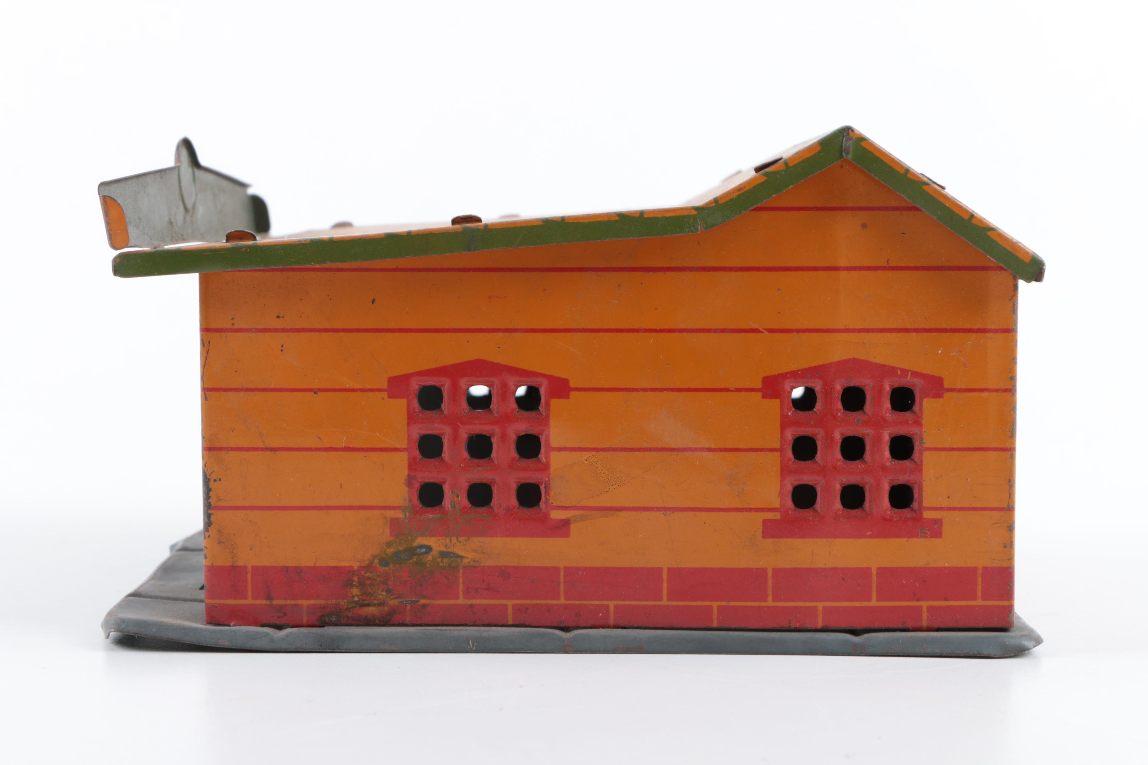 Vintage Marx Toys Municipal Airport Hangar