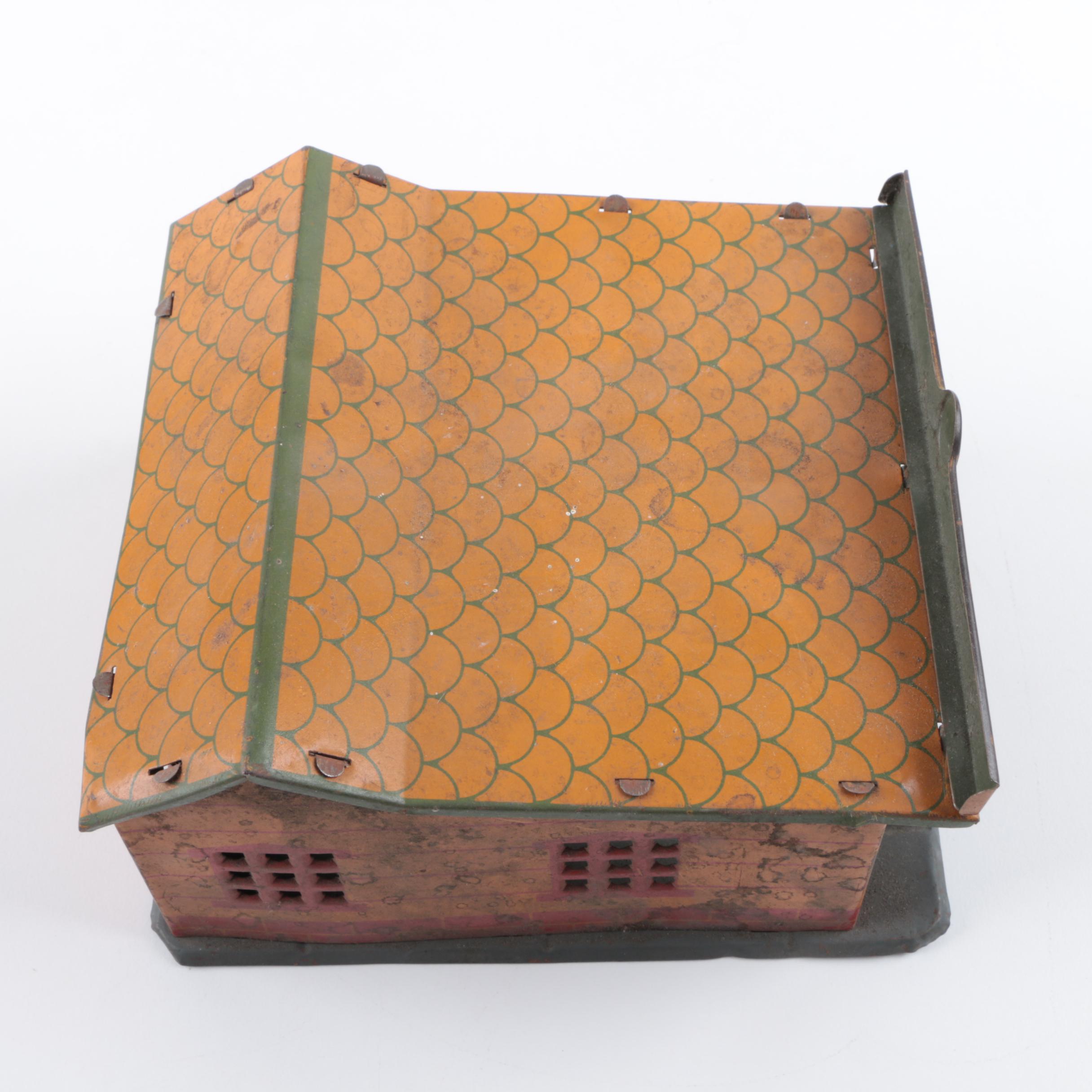 Vintage Marx Toys Municipal Airport Hangar