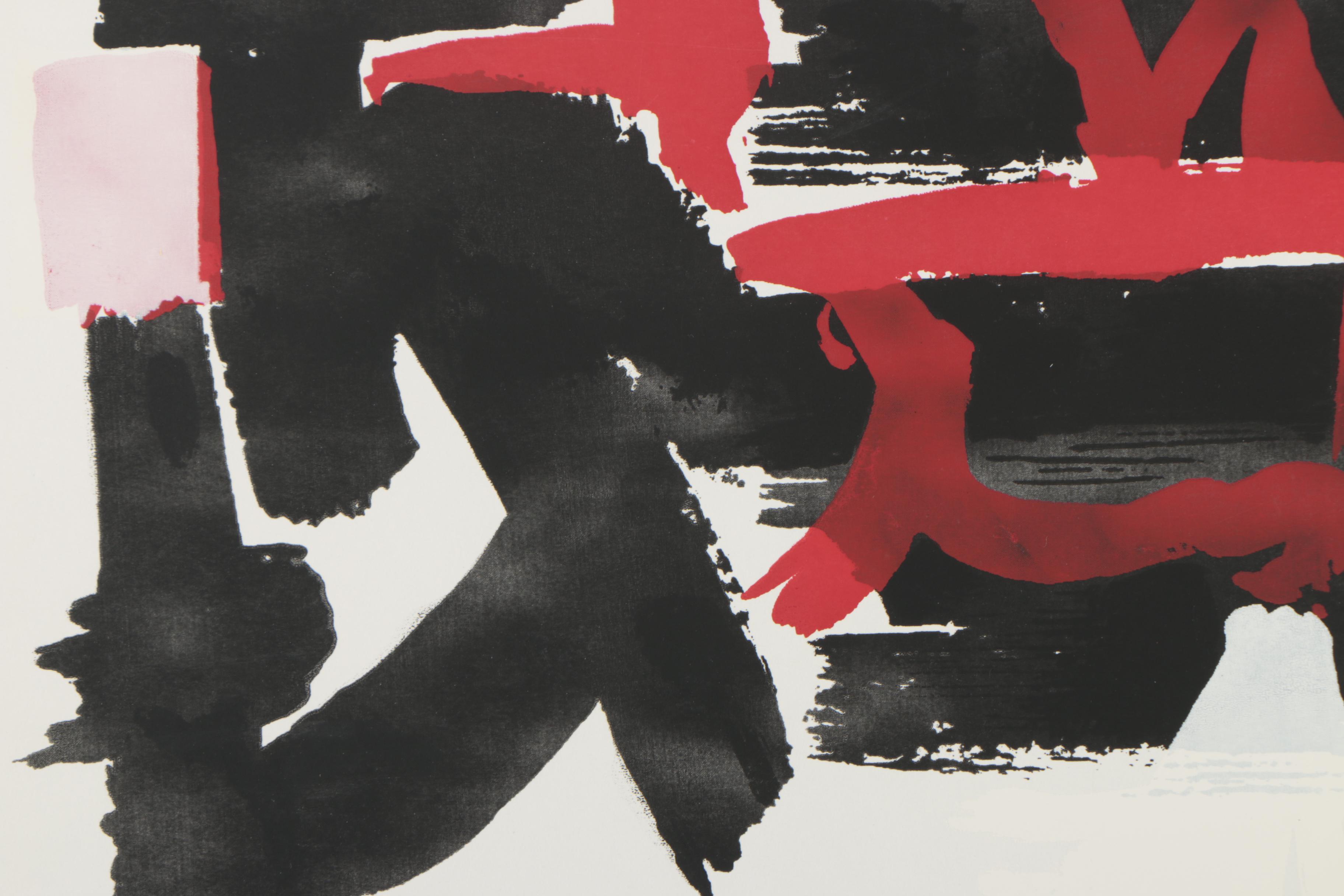 Angelo Savelli Abstract Serigraph