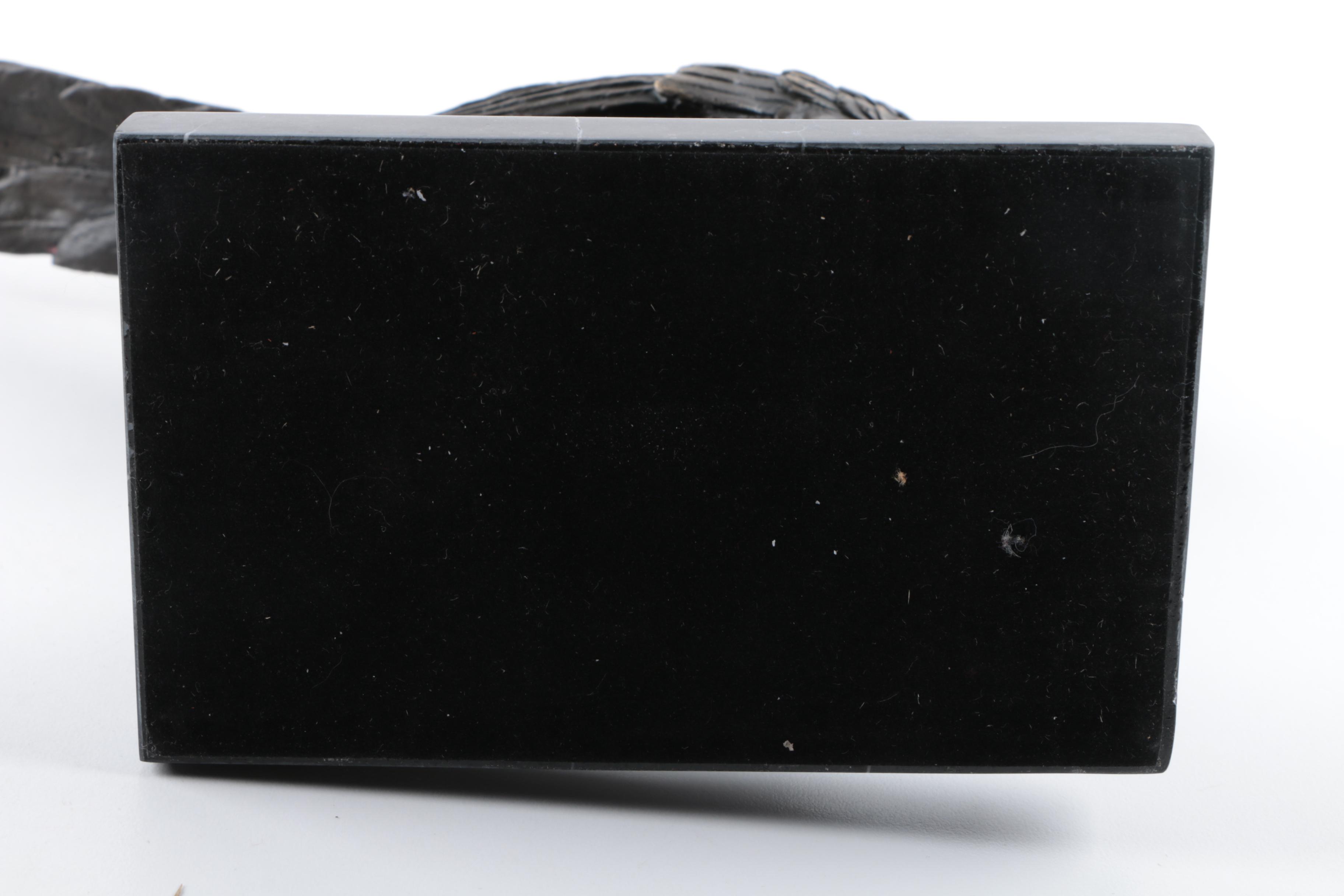 Contemporary Bronze Pheasant Sculpture