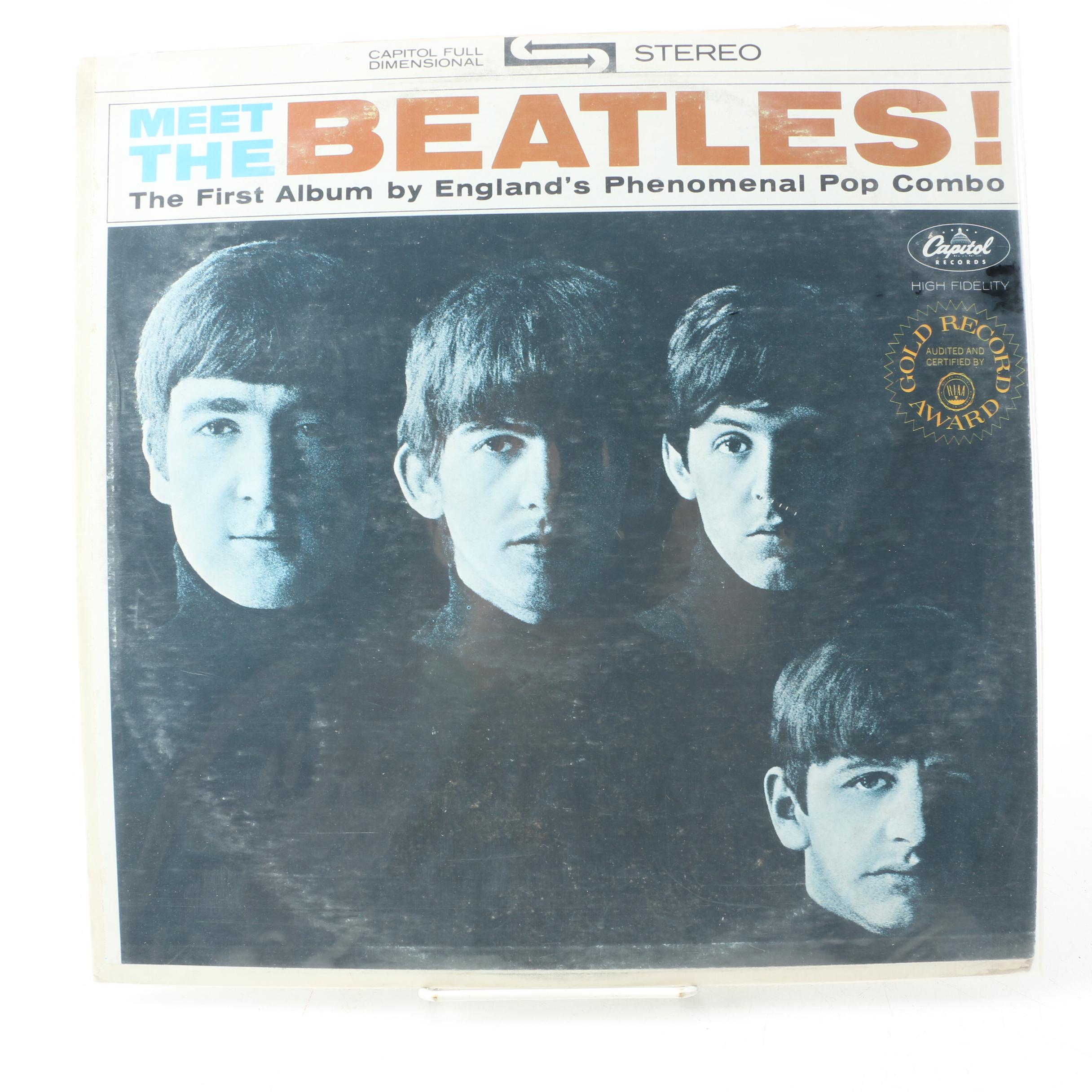 "Meet The Beatles" and "Rubber Soul" Capitol Records Club Edition Pressings
