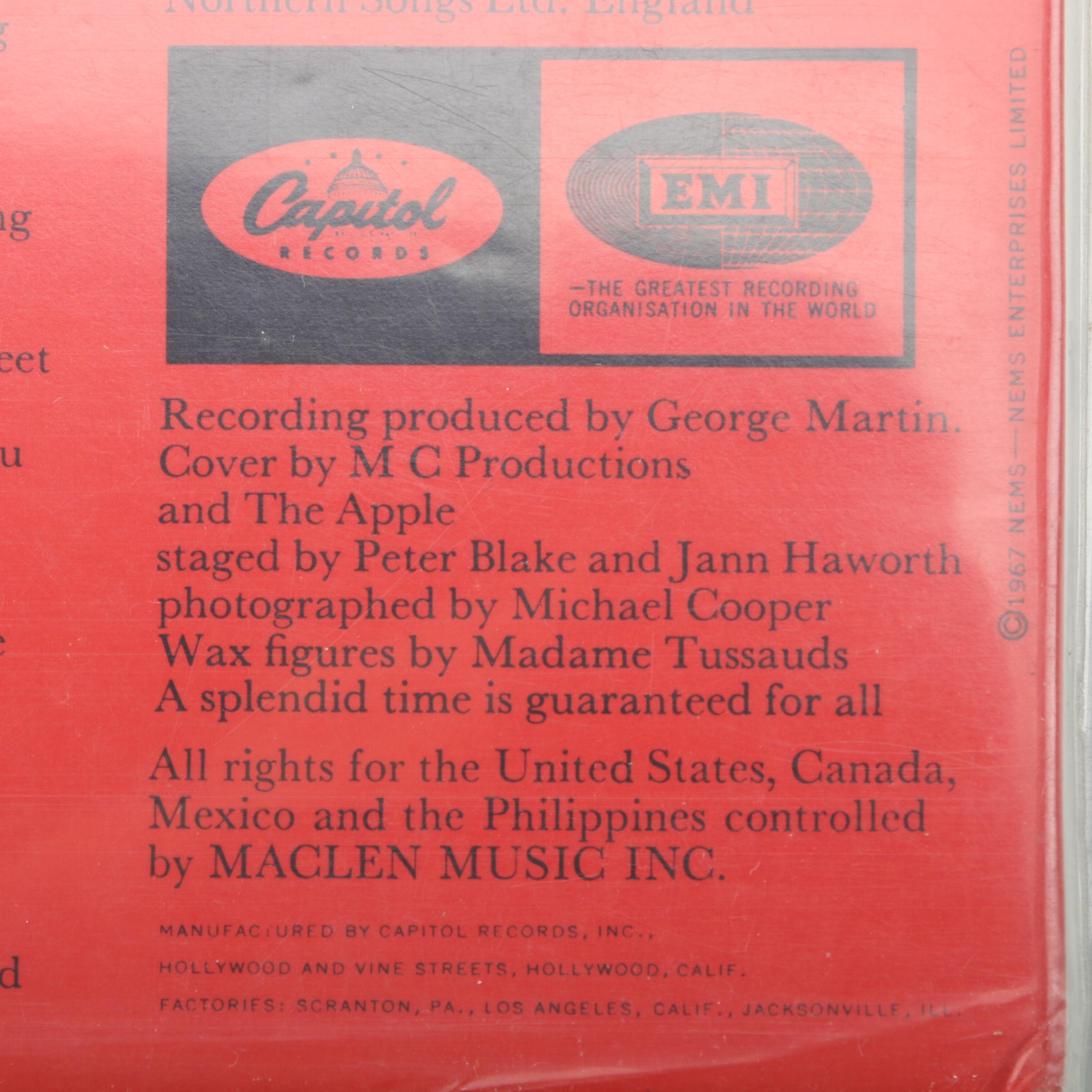 The Beatles Capitol Nostalgia Rainbow Label Record Collection