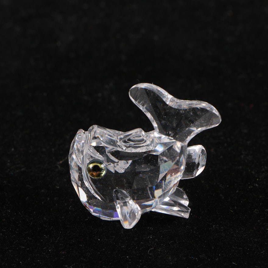 Swarovski Crystal Baby Carp Figurine