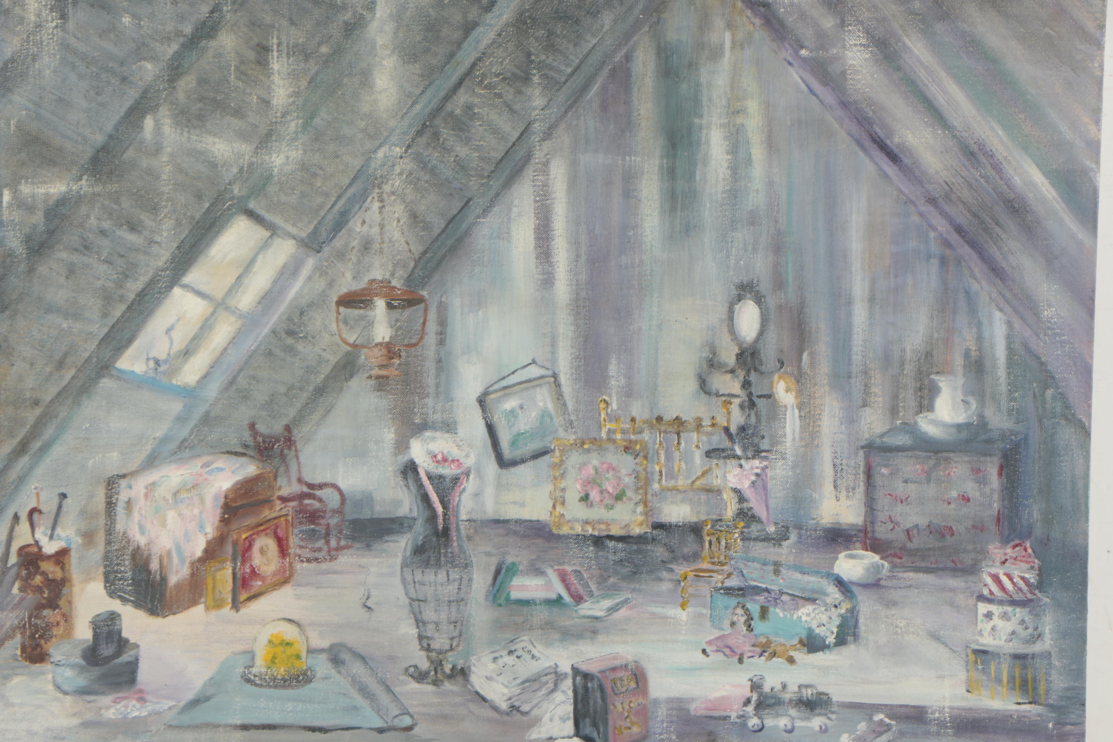 Oil Paintings Including H.V. Patterson, Hazel Kitts Wires, and More