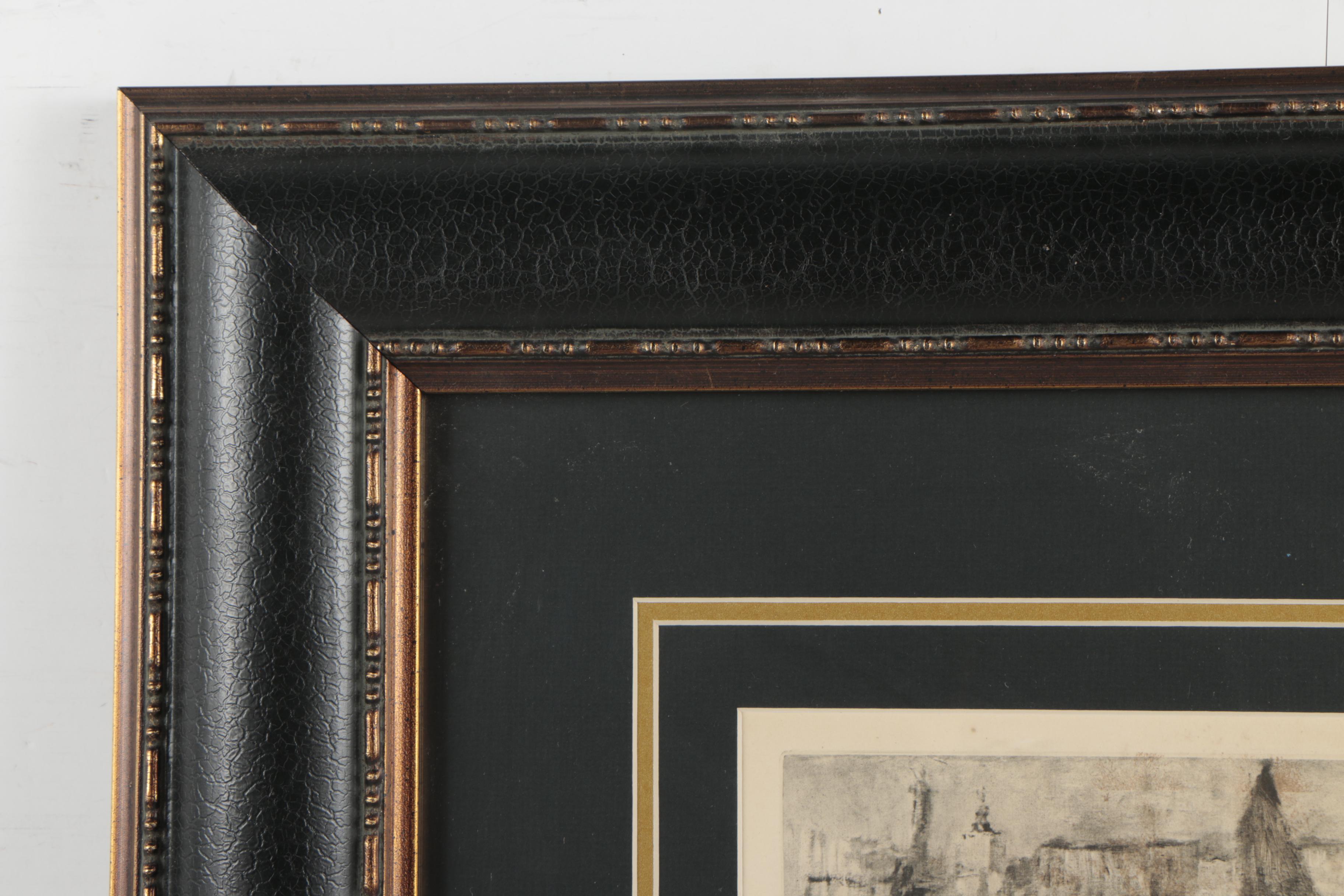 Heliogravure Print After Pierre-Auguste Renoir "Venice"