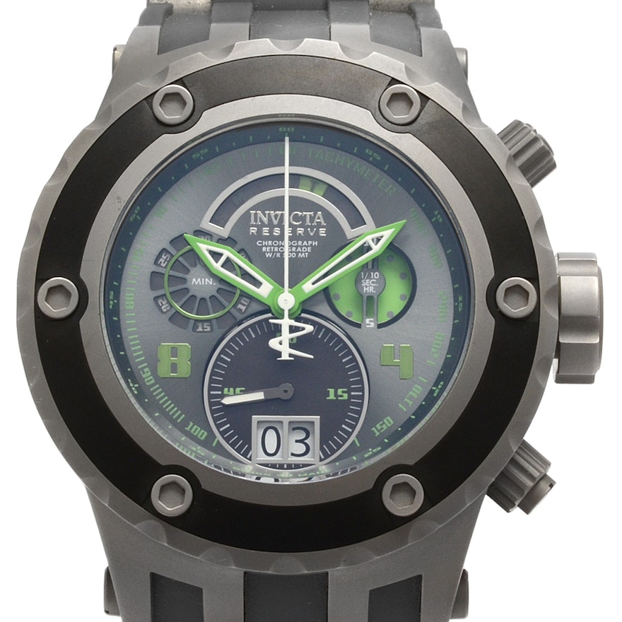 Invicta Reserve Sub Aqua Chronograph Wristwatch
