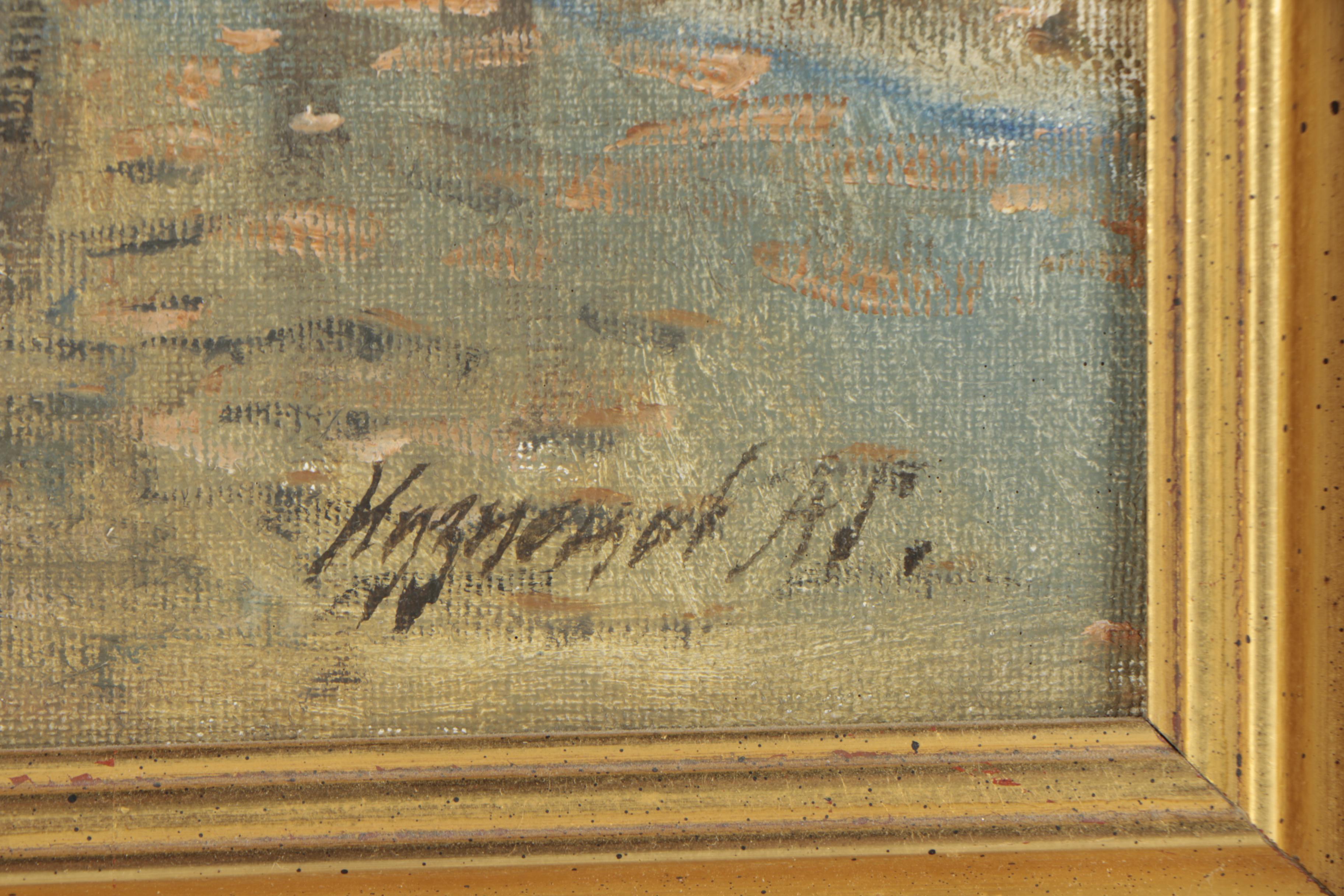 Kuznetsov Oil Painting of Rainy Street