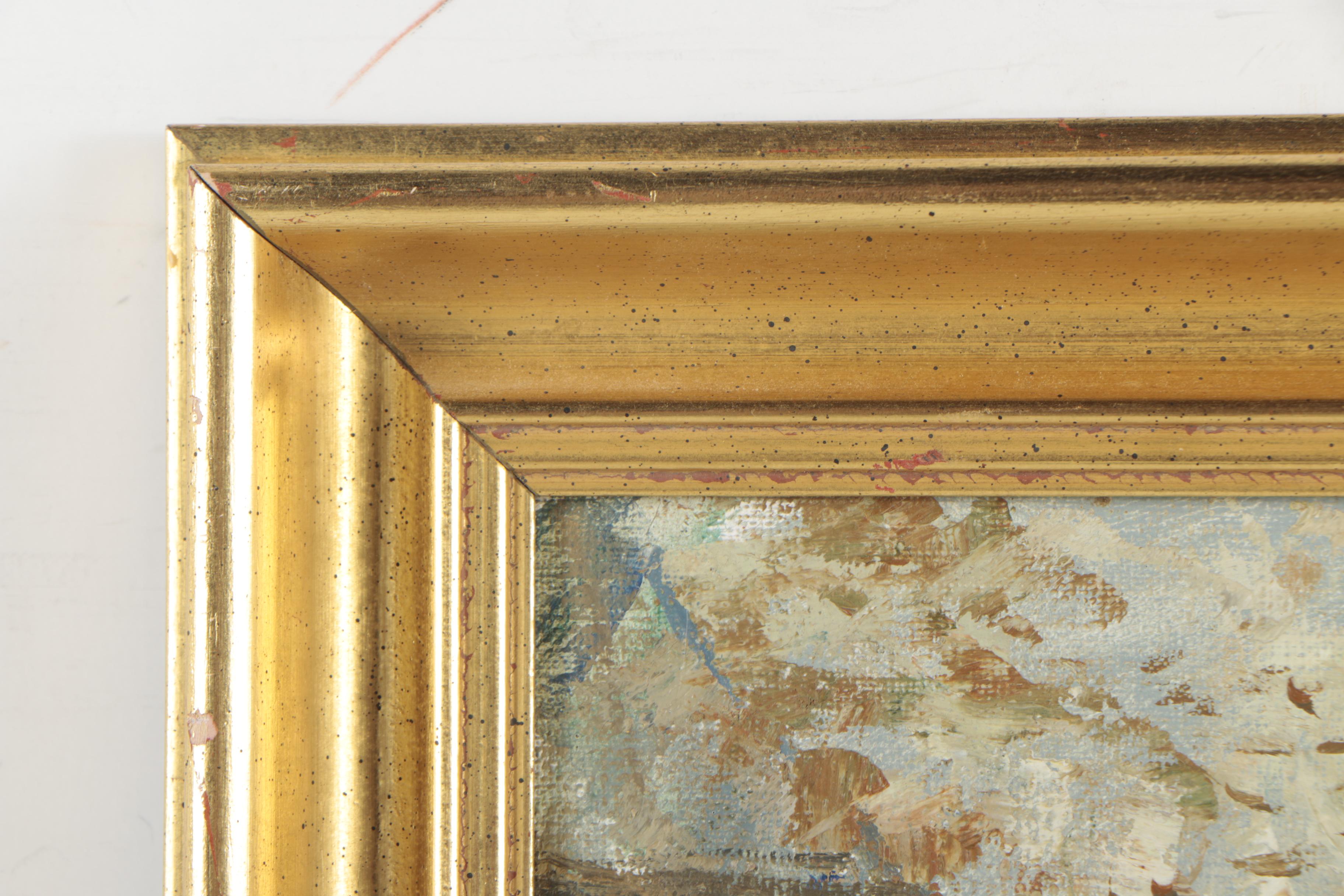 Kuznetsov Oil Painting of Rainy Street