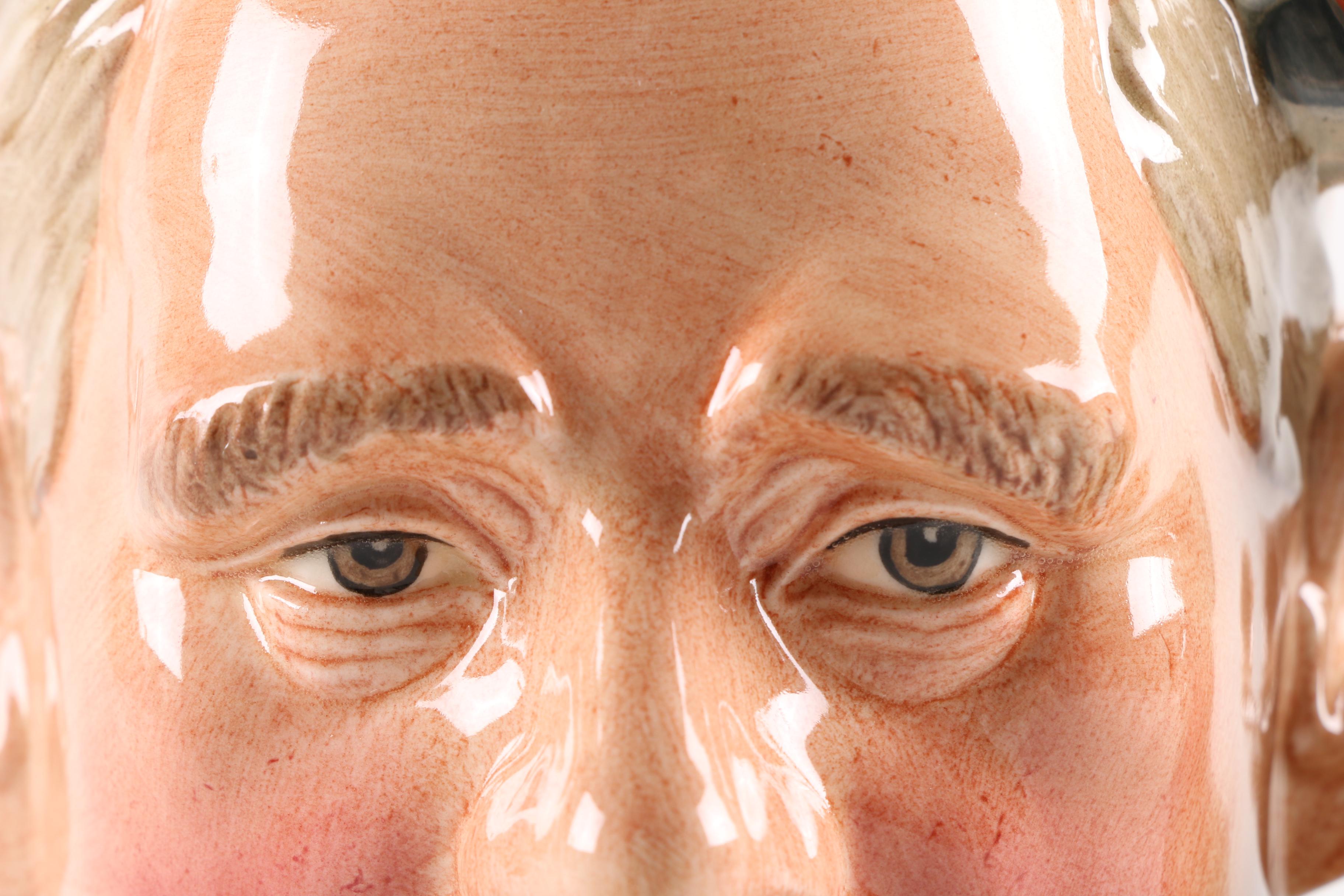 1997 Royal Doulton Signed "H.G. Wells" Character Jug