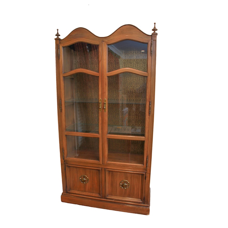 Mediterranean Style China Cabinet