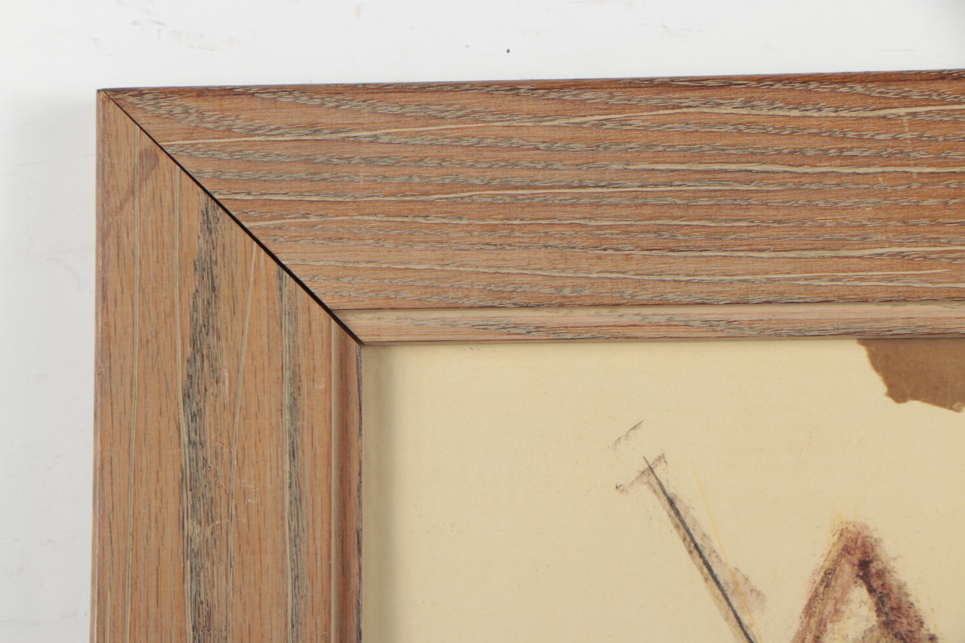 Ramon Lapayese Mixed Media Drawing