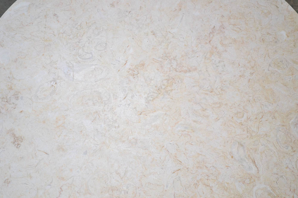 French Provincial Marble Top Coffee Table