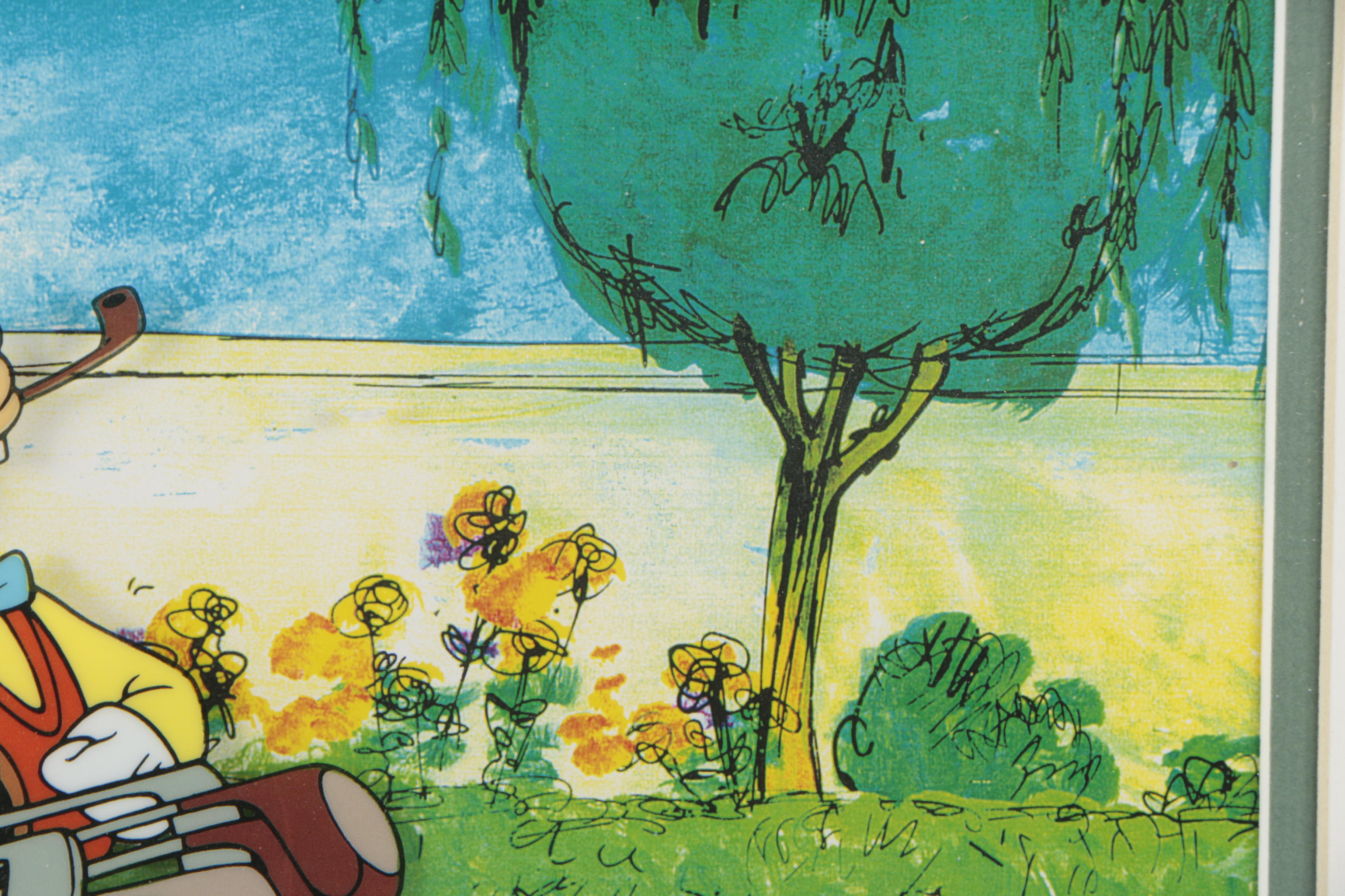 Walt Disney Animation Sericel of Goofy