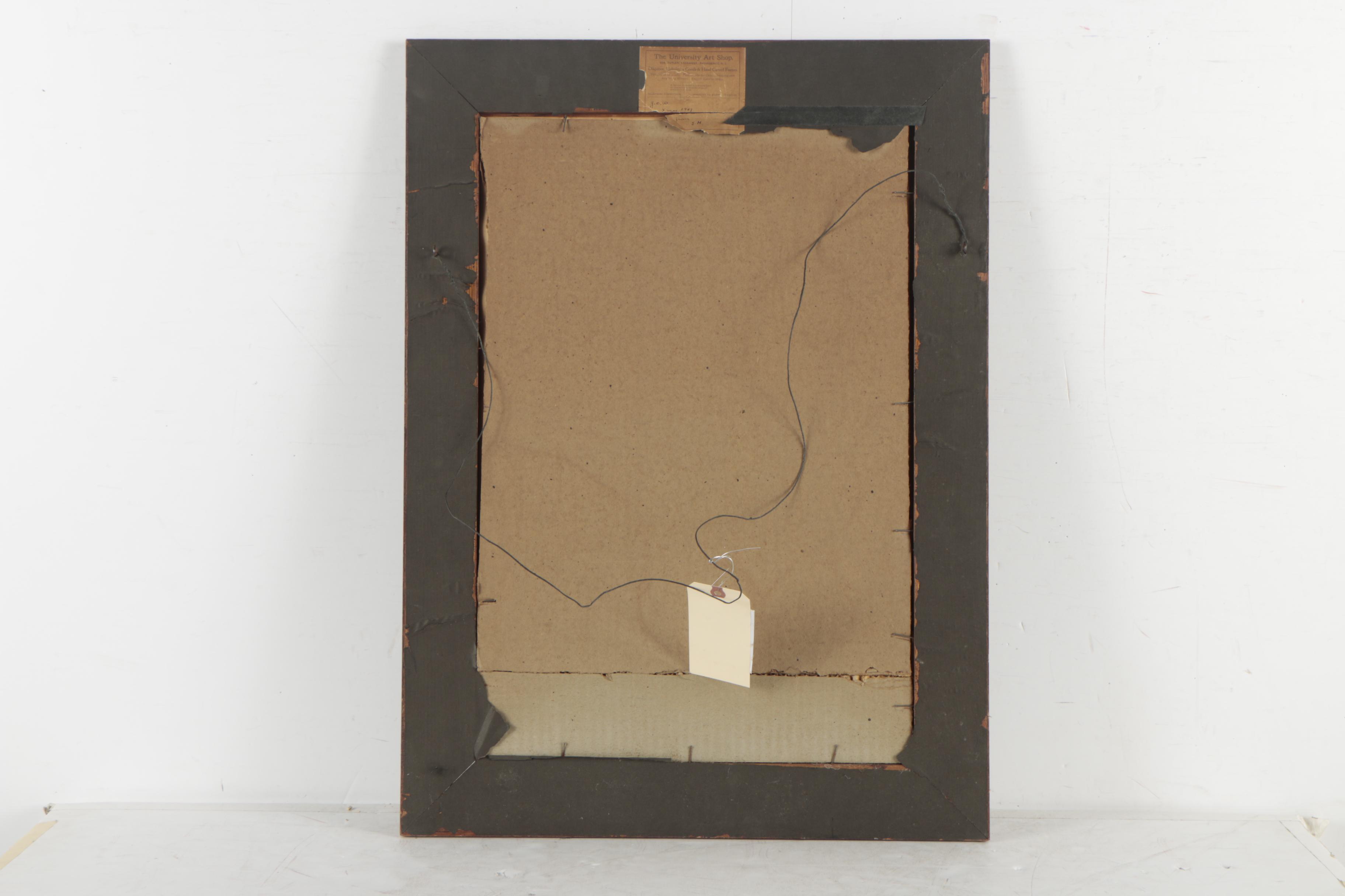 Offset Lithograph After Jules Gurein