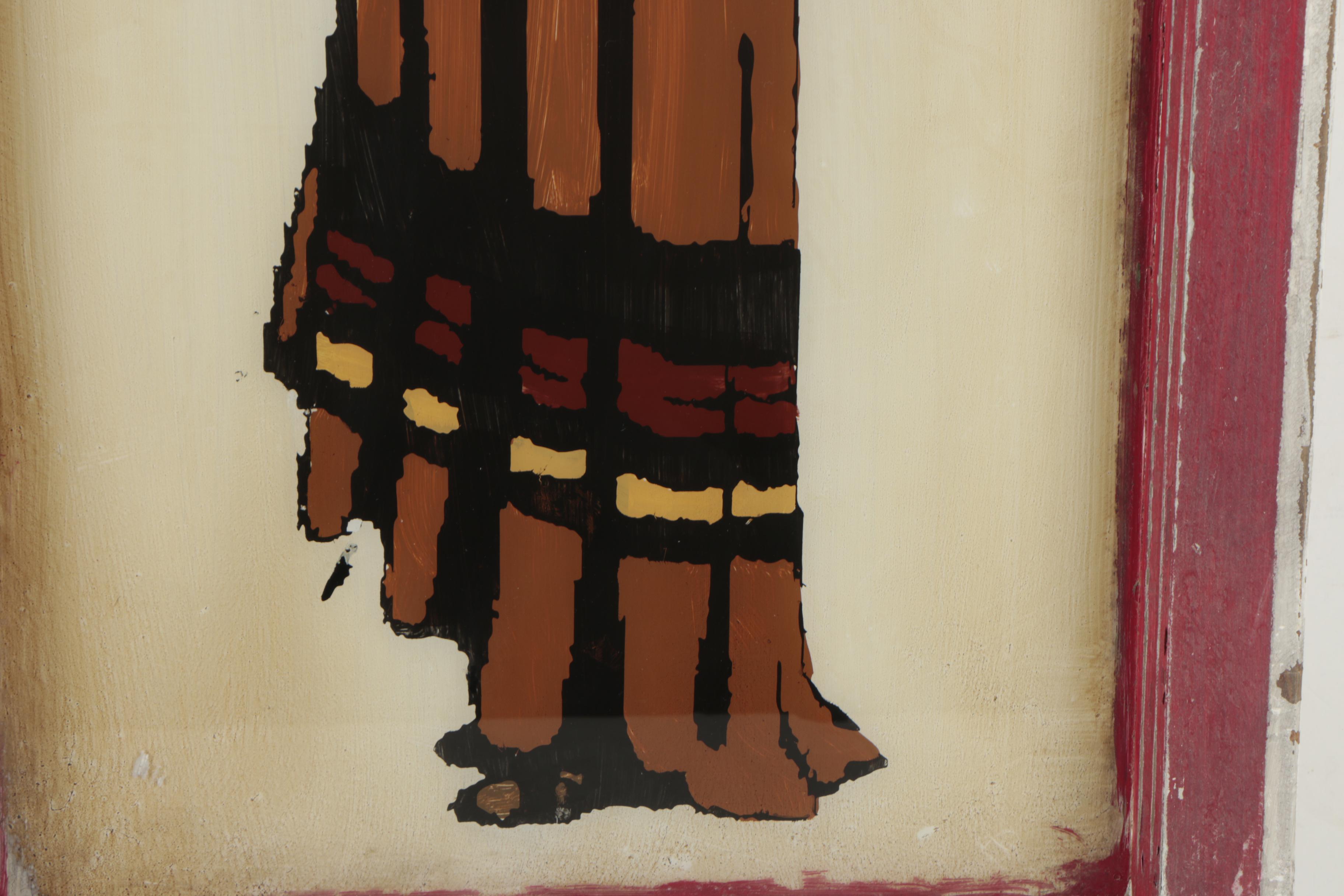 Reverse Oil Painting on Glass