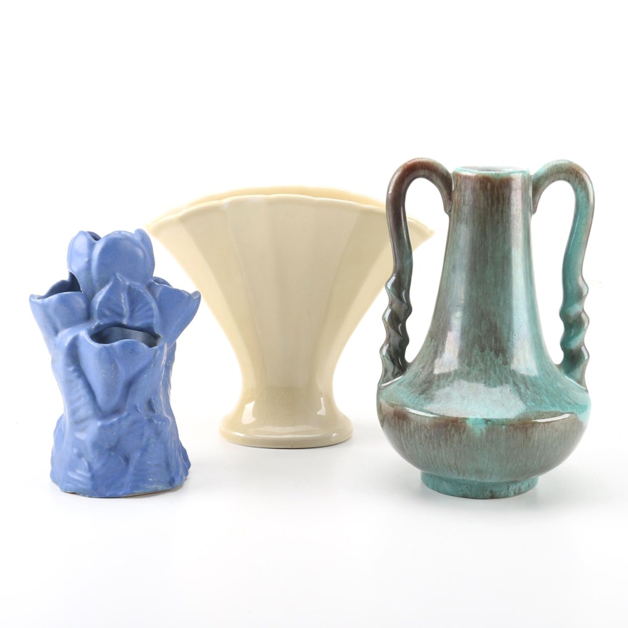 Pottery Vases Featuring Rookwood, Gonder and Niloak