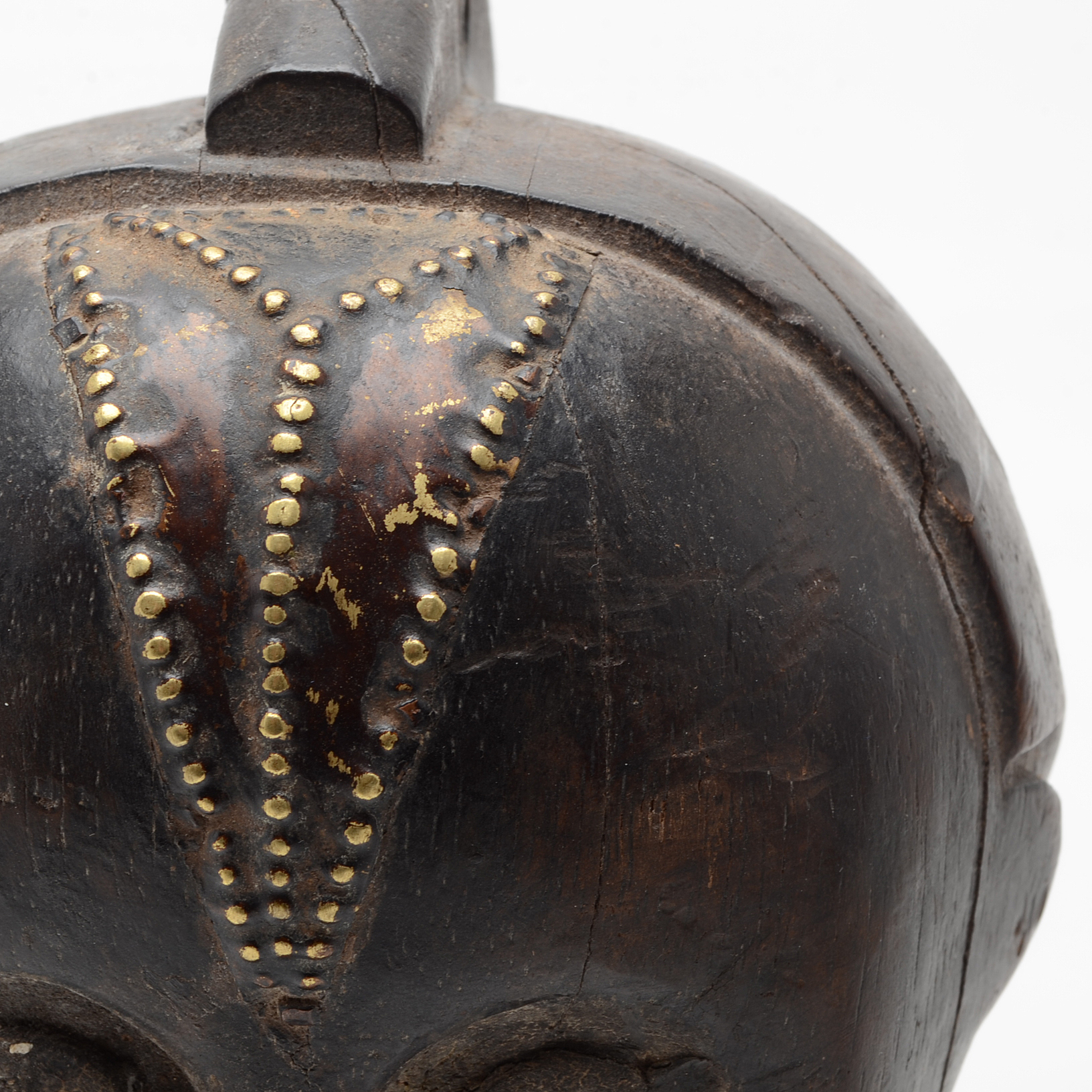 Early 20th Century Fang Culture Guardian Head (Nlo Bieri), Gabon, Africa