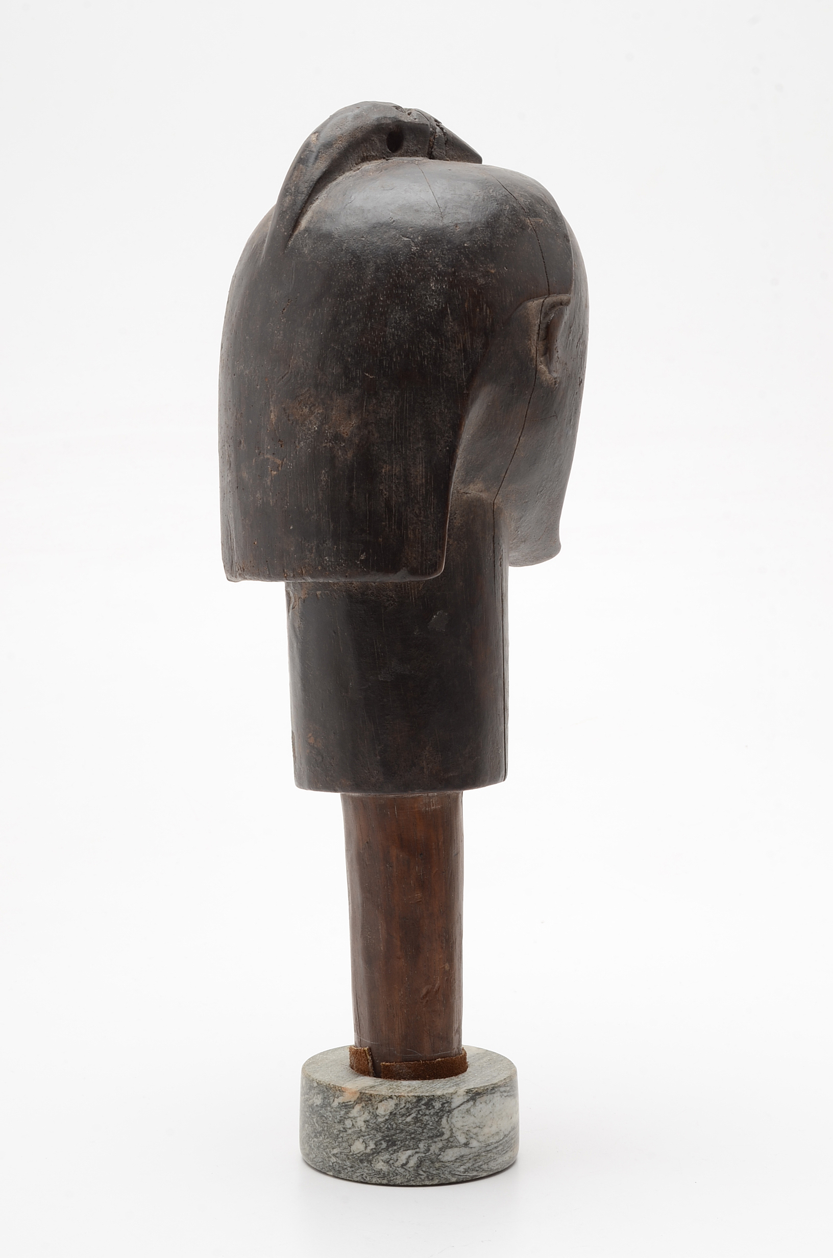 Early 20th Century Fang Culture Guardian Head (Nlo Bieri), Gabon, Africa