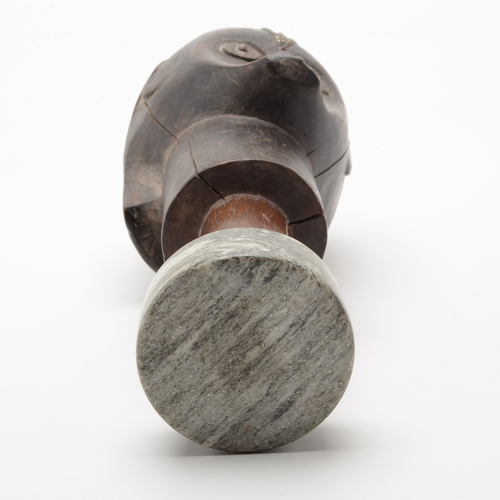 Early 20th Century Fang Culture Guardian Head (Nlo Bieri), Gabon, Africa