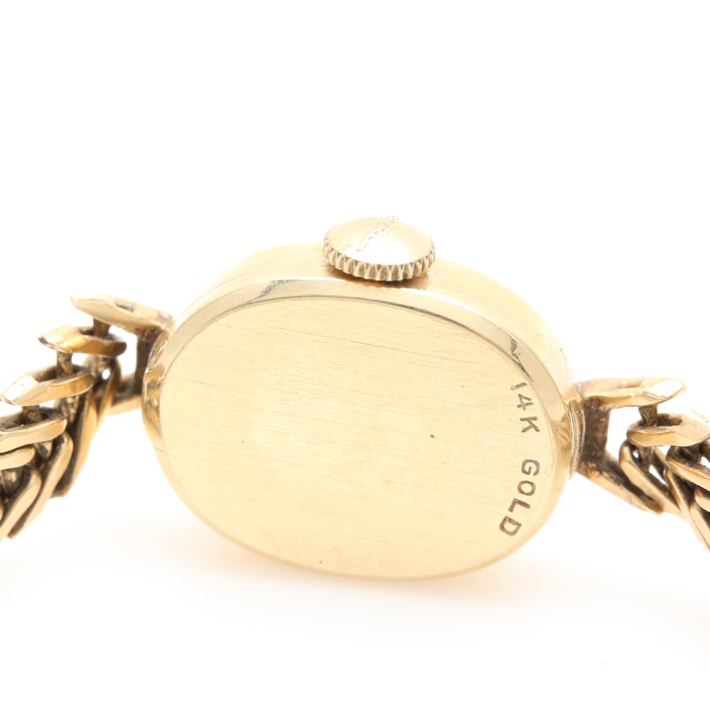 Vintage Longines 14K Yellow Gold Watch