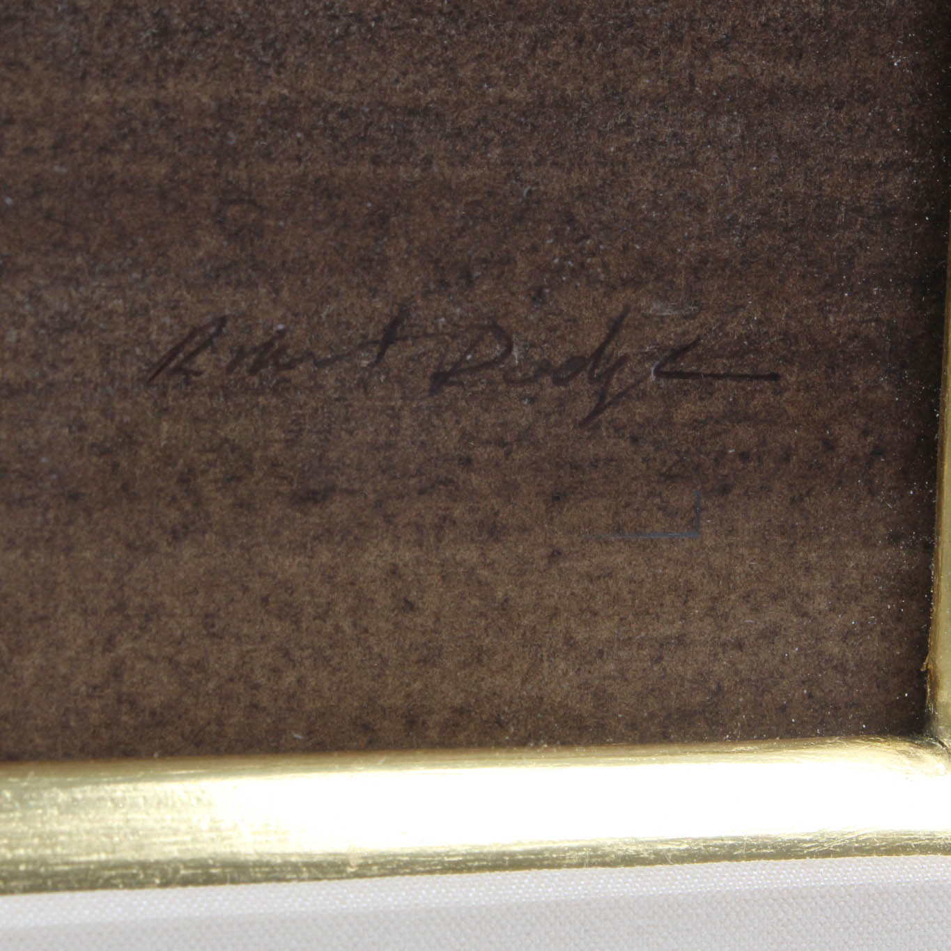 Robert Dodge Gouache Painting "Pears and Apples"