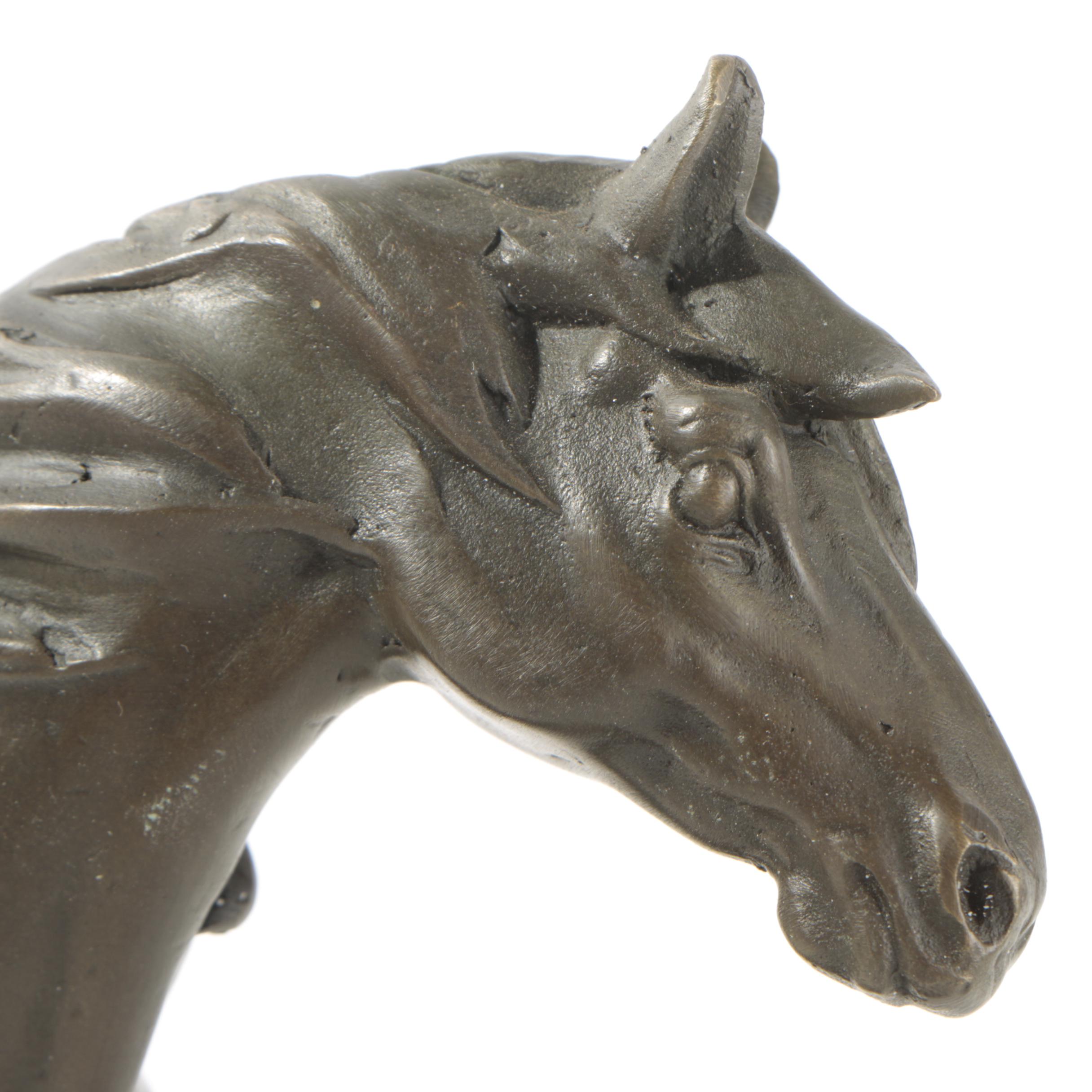 Milo Copper Alloy Horse Sculpture