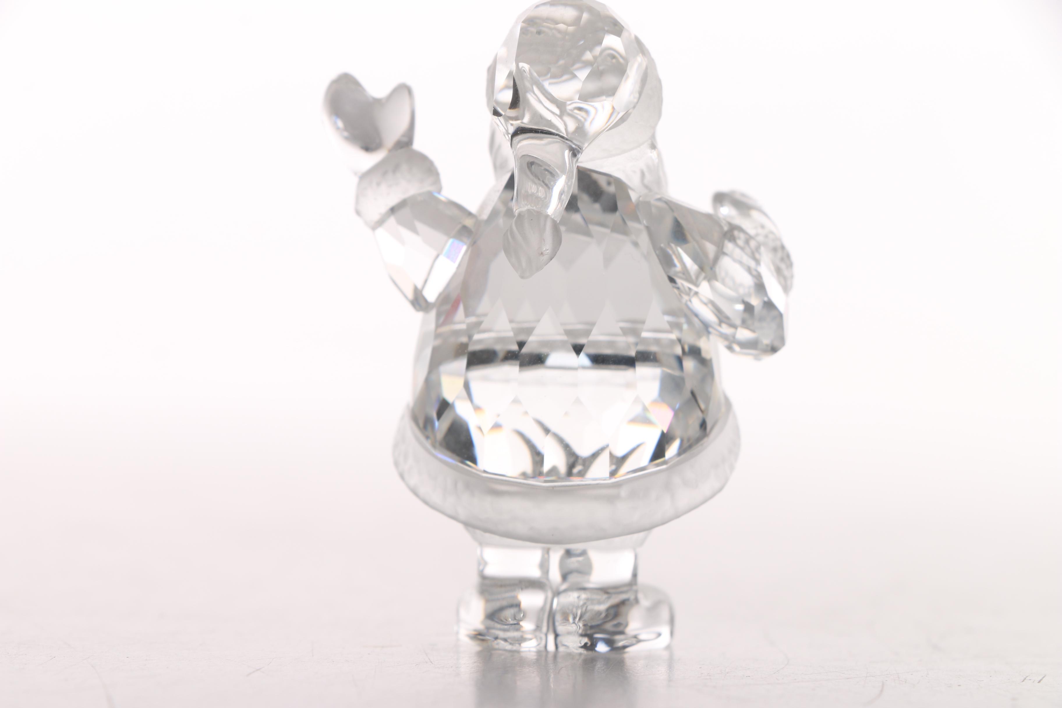 Swarovski Crystal Santa Claus Figurine