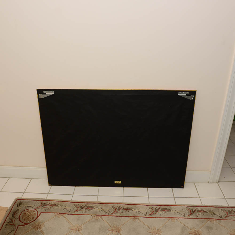 Offset Lithograph After Isaac Maimon of Women at an Outdoor Cafe