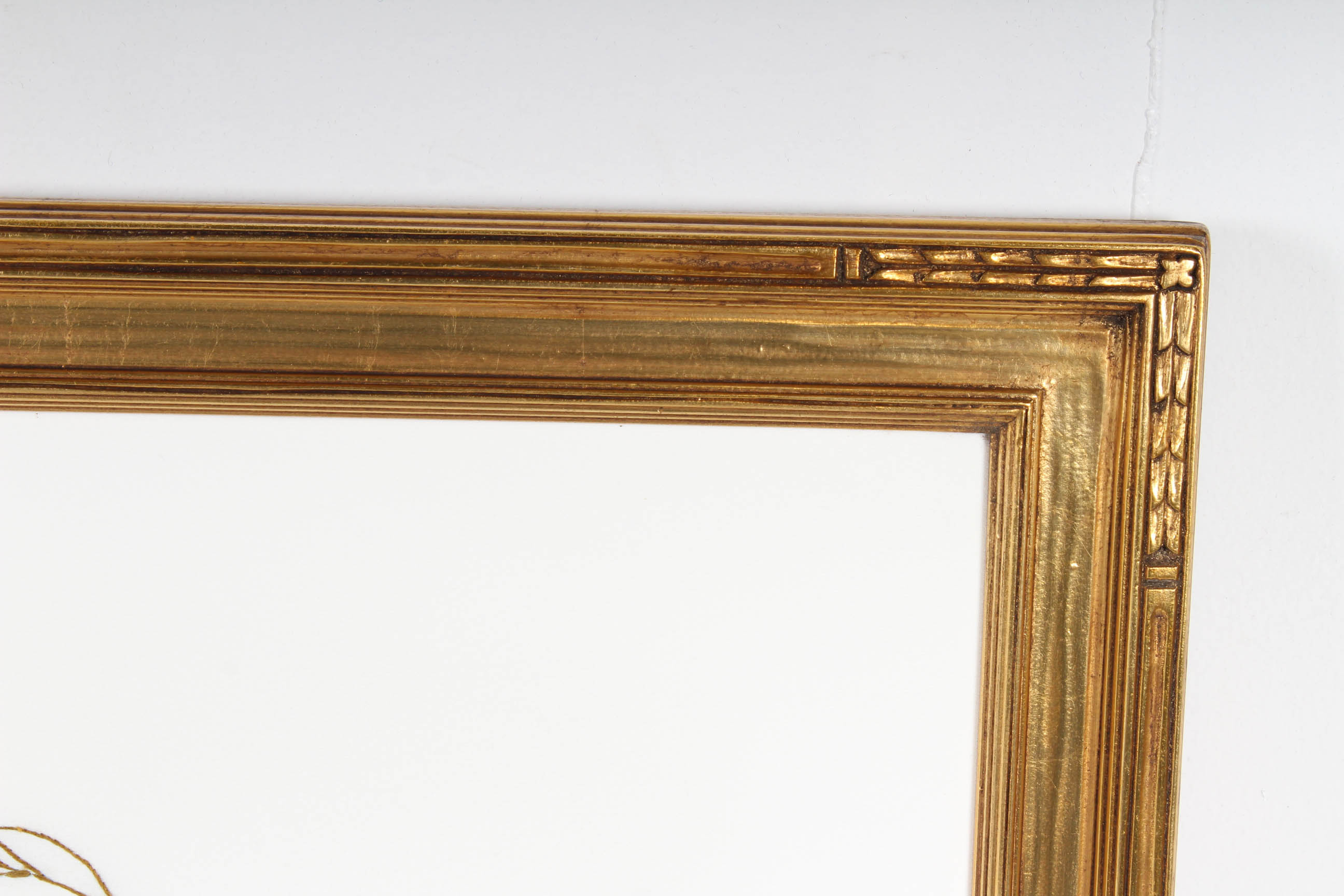 Hand Embroidered Vietnamese Tiger Artwork