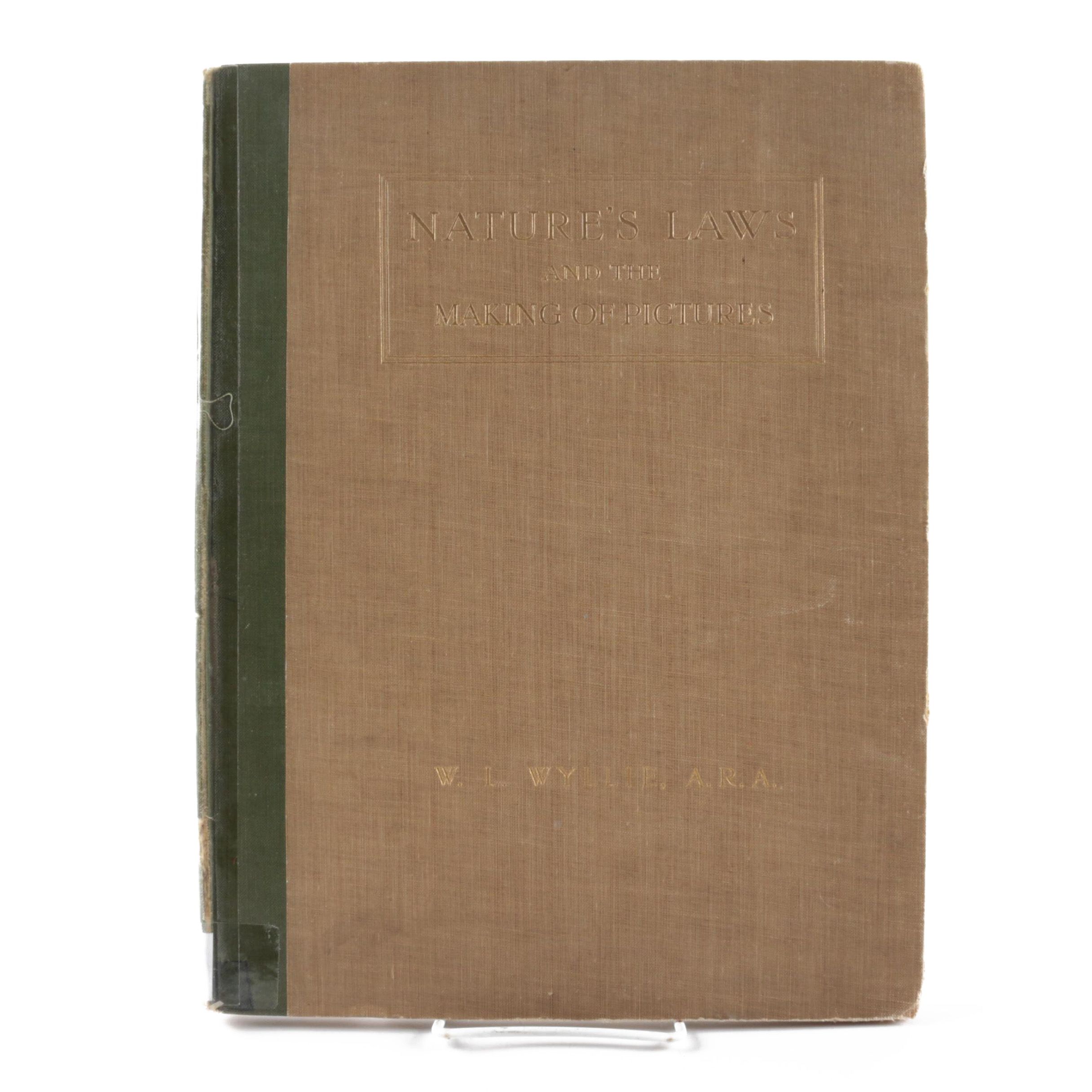 1903 "Nature's Laws and Making of Pictures" by W.L. Wyllie