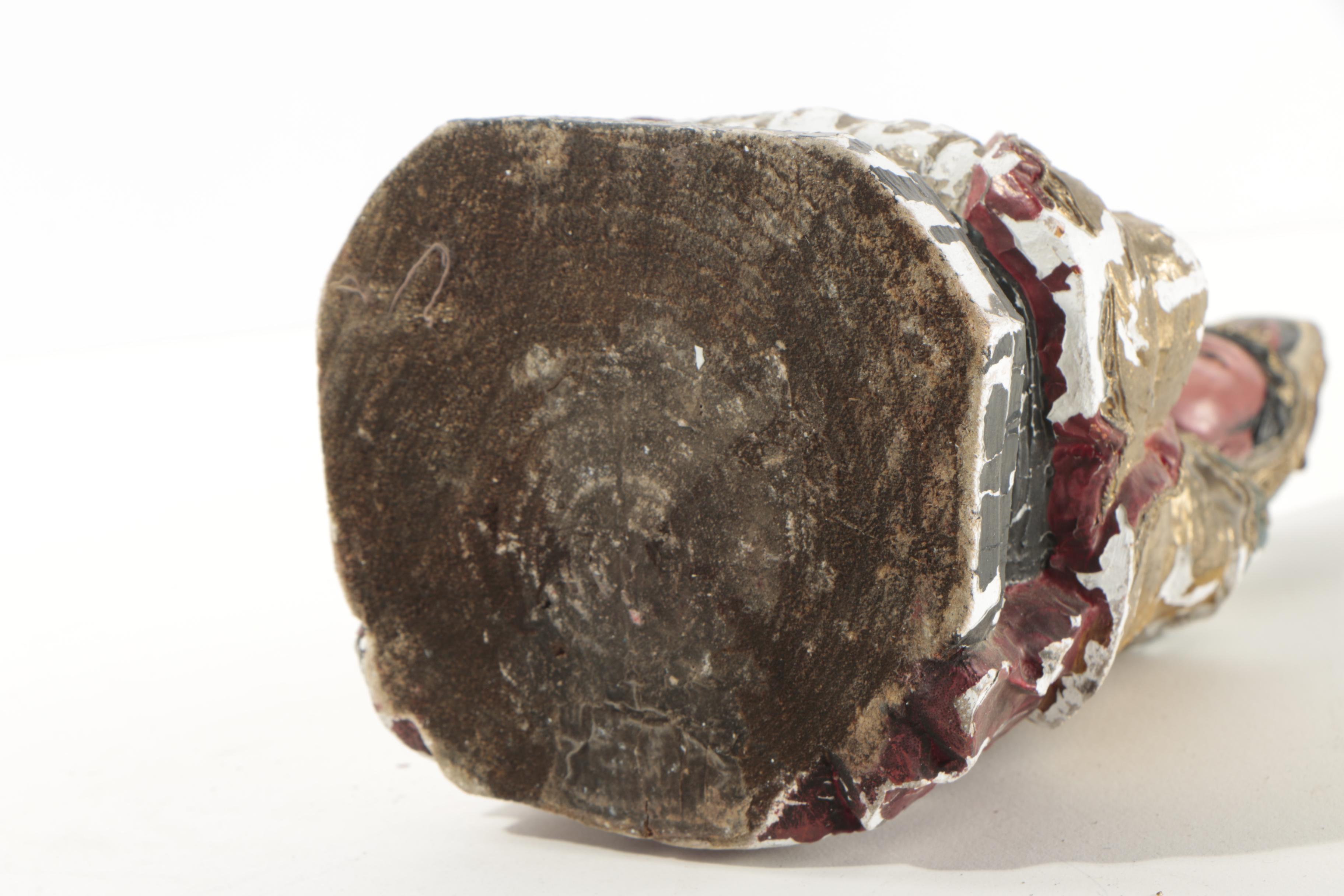 Chinese Painted Ceramic Guanyin Figure