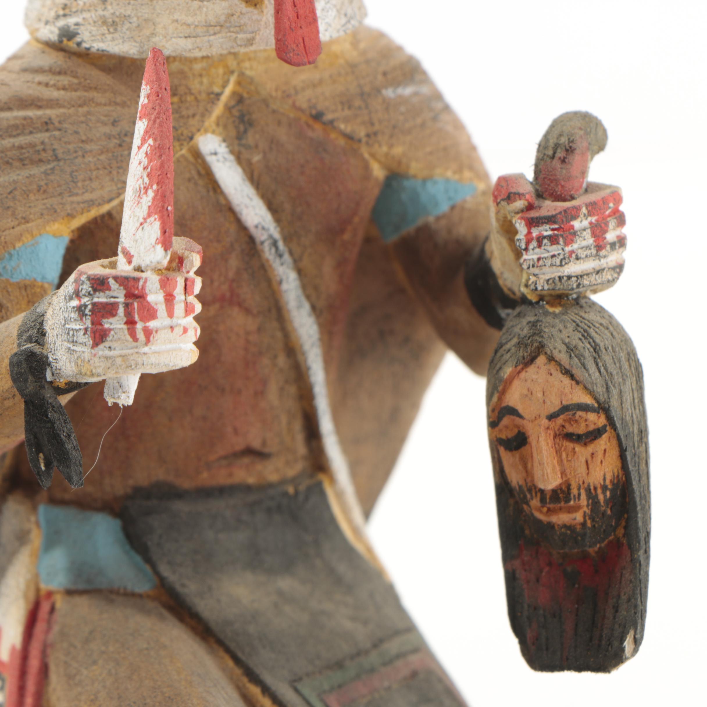 Kachina Wood Doll "Priest Killer"
