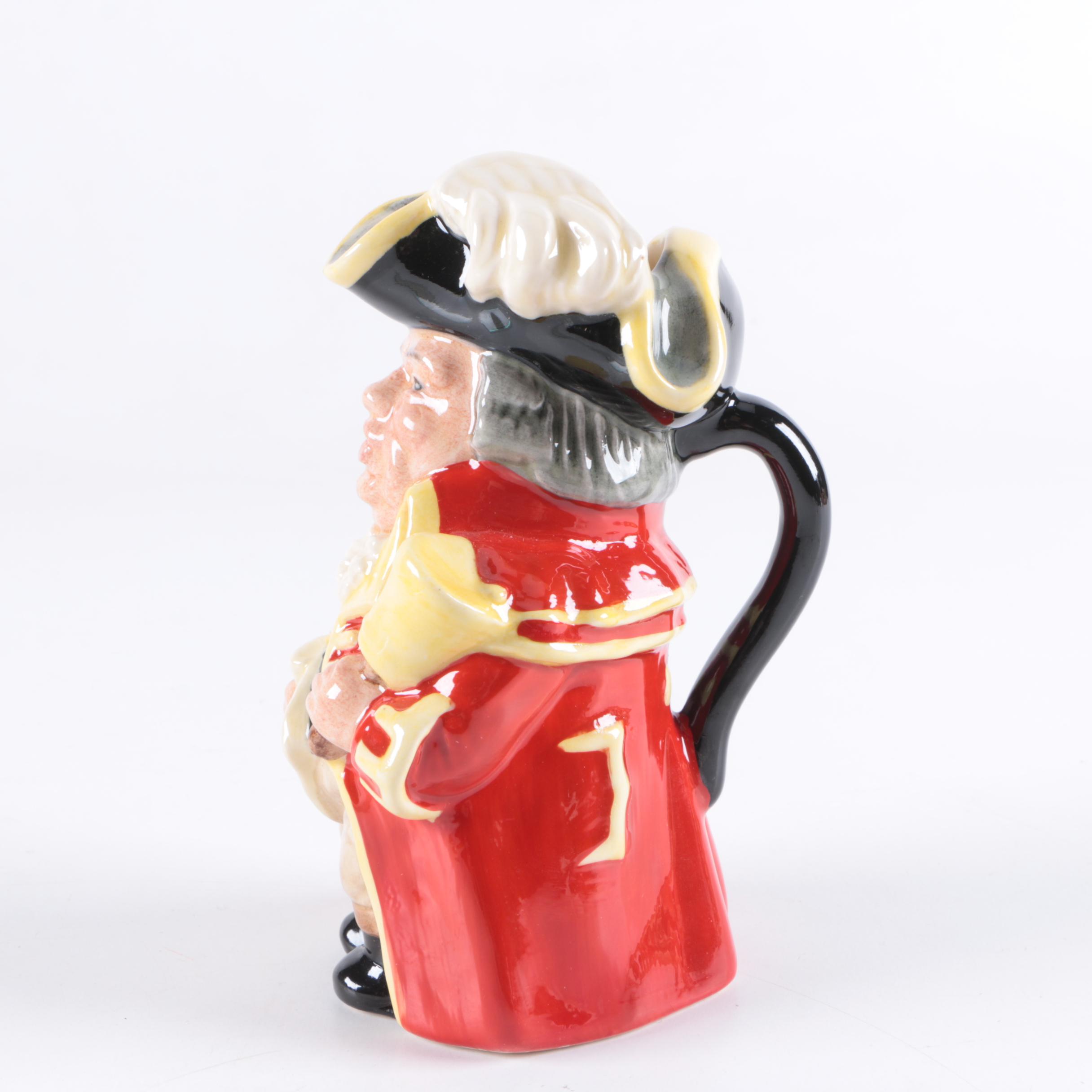 Royal Doulton "Town Crier" D6920 Toby Character Jug