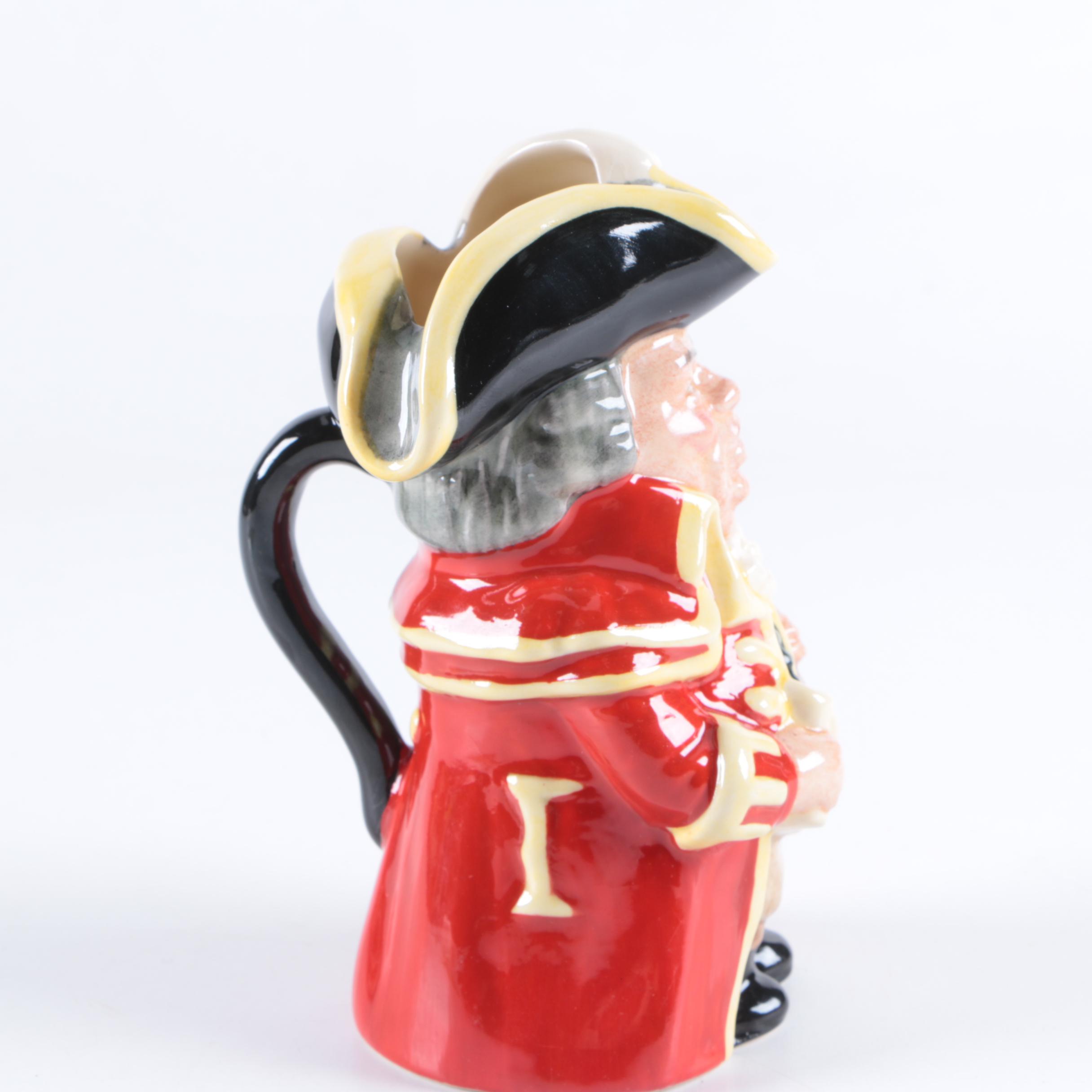 Royal Doulton "Town Crier" D6920 Toby Character Jug