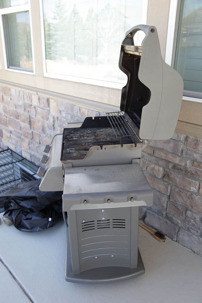 Weber Spirit Propane Grill with Outdoor Cover
