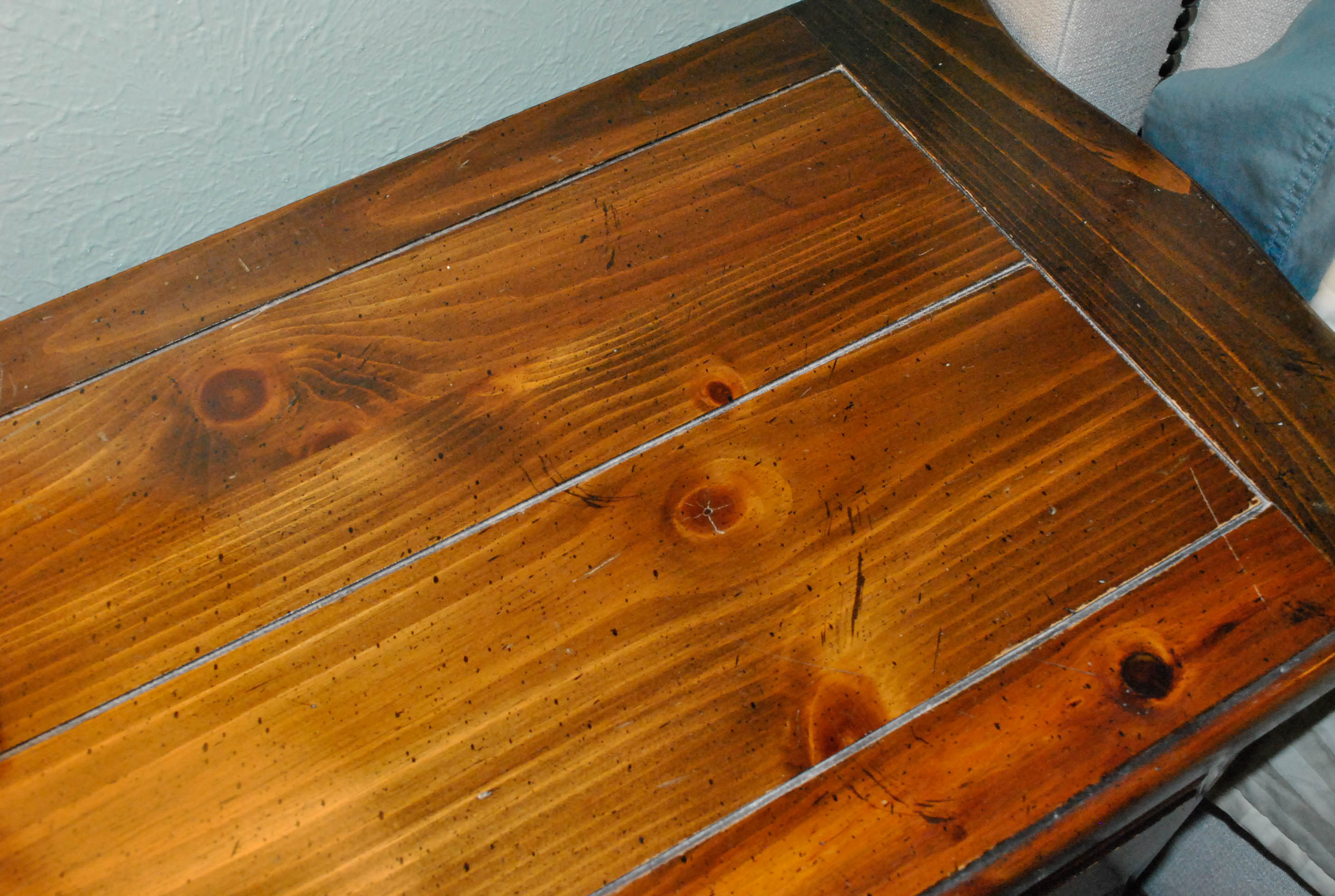 Mid-Century Pine Nightstand