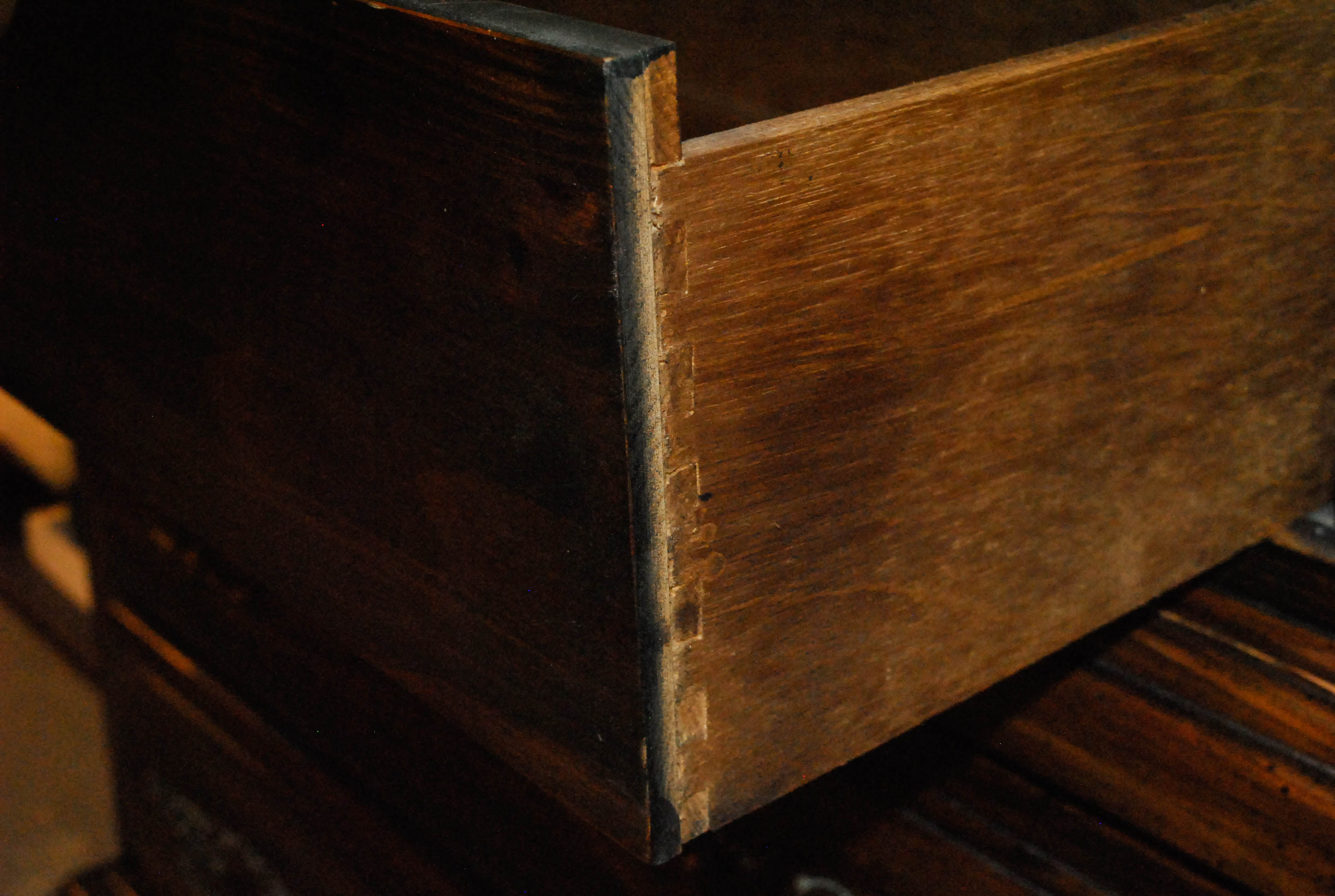 Mid-Century Pine Wardrobe Cabinet