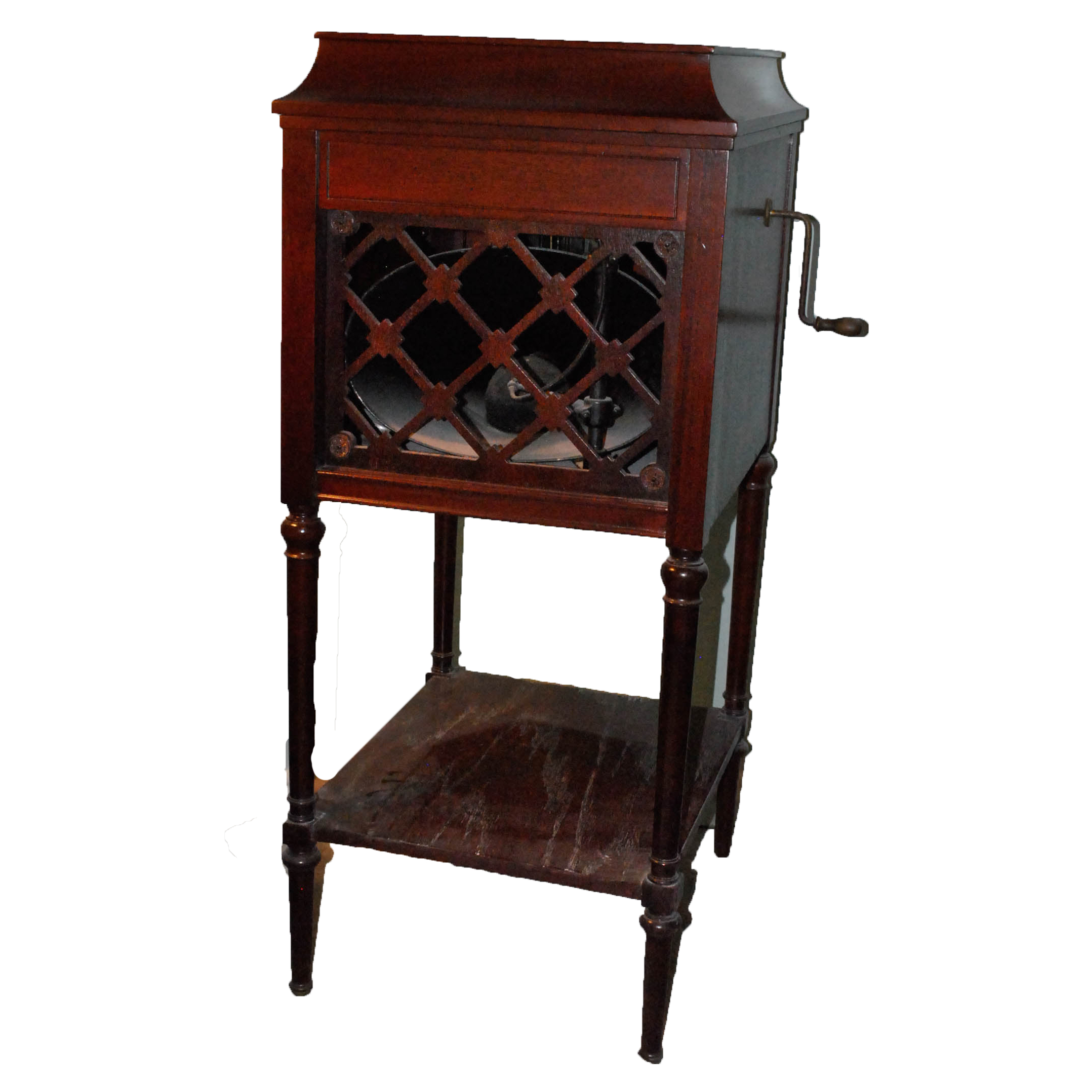 Vintage Mahogany Victrola