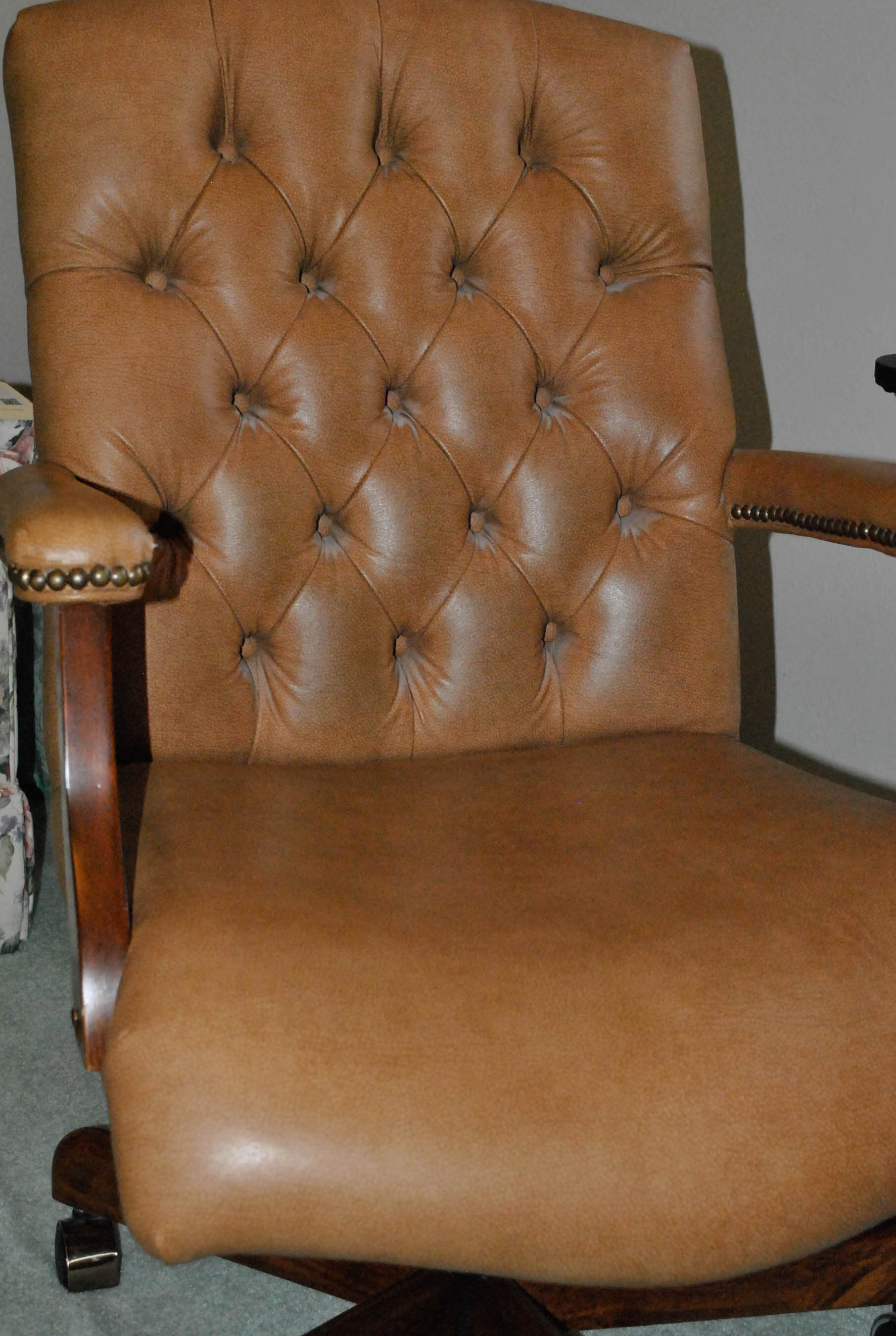Faux Leather Office Chair