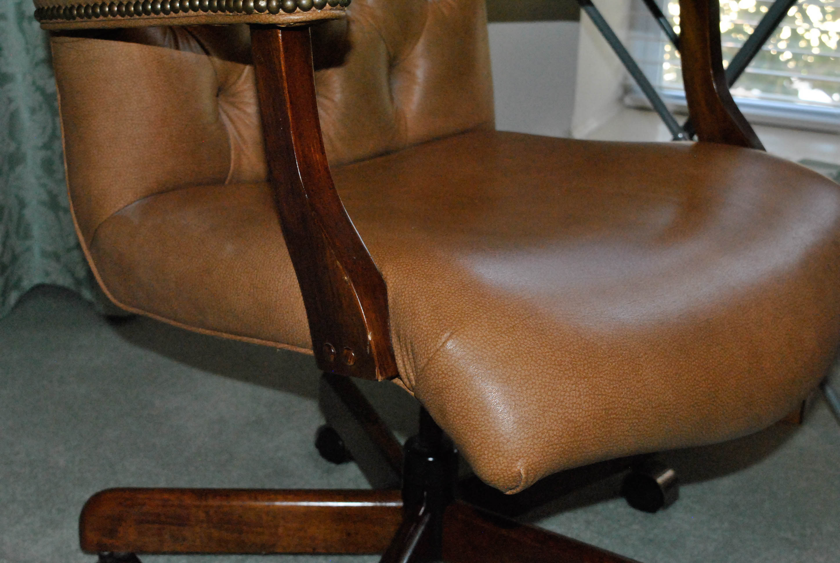 Faux Leather Office Chair