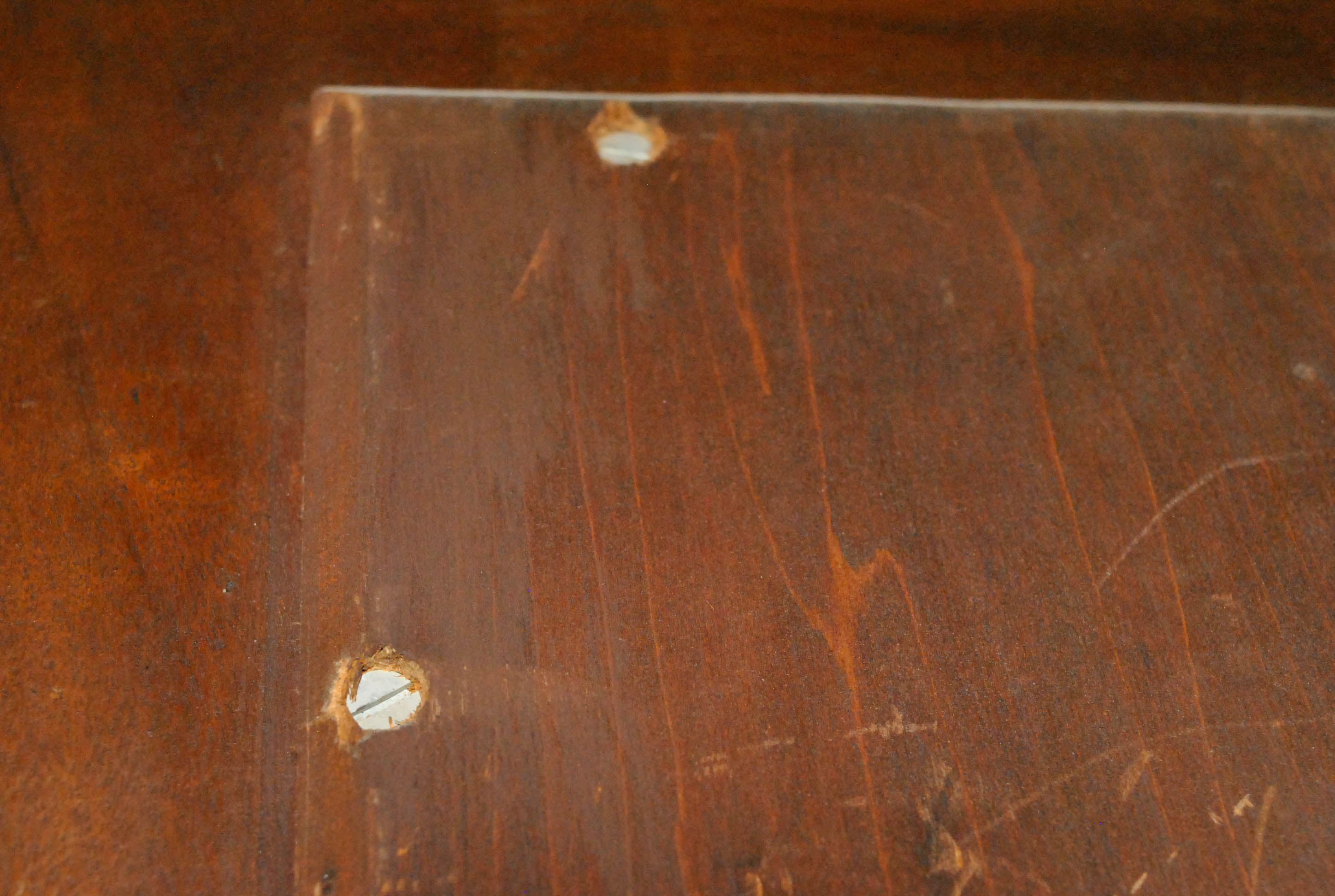 Antique Victorian Carved Walnut and Burled Wardrobe