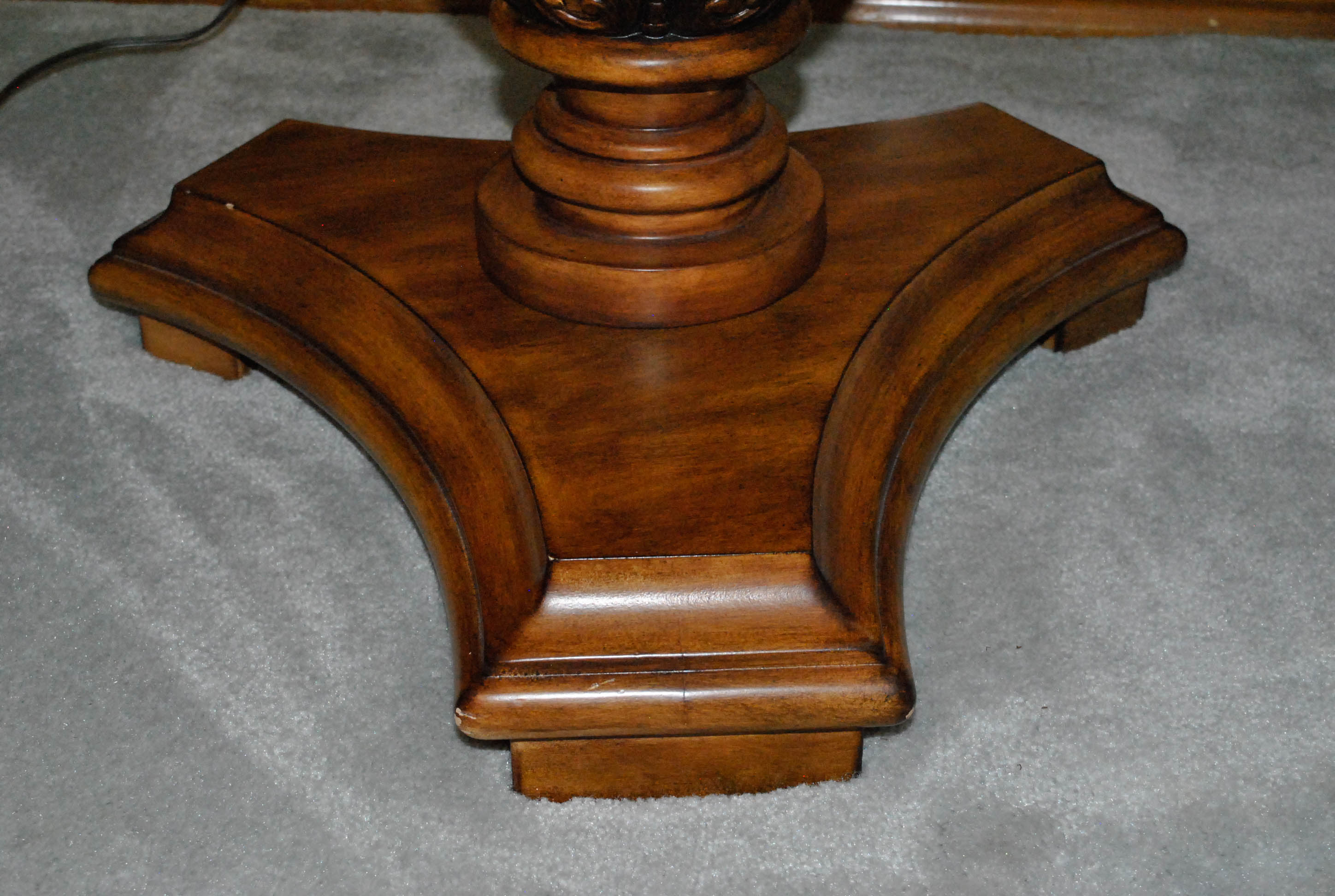 Mosaic Slate Top Side Table