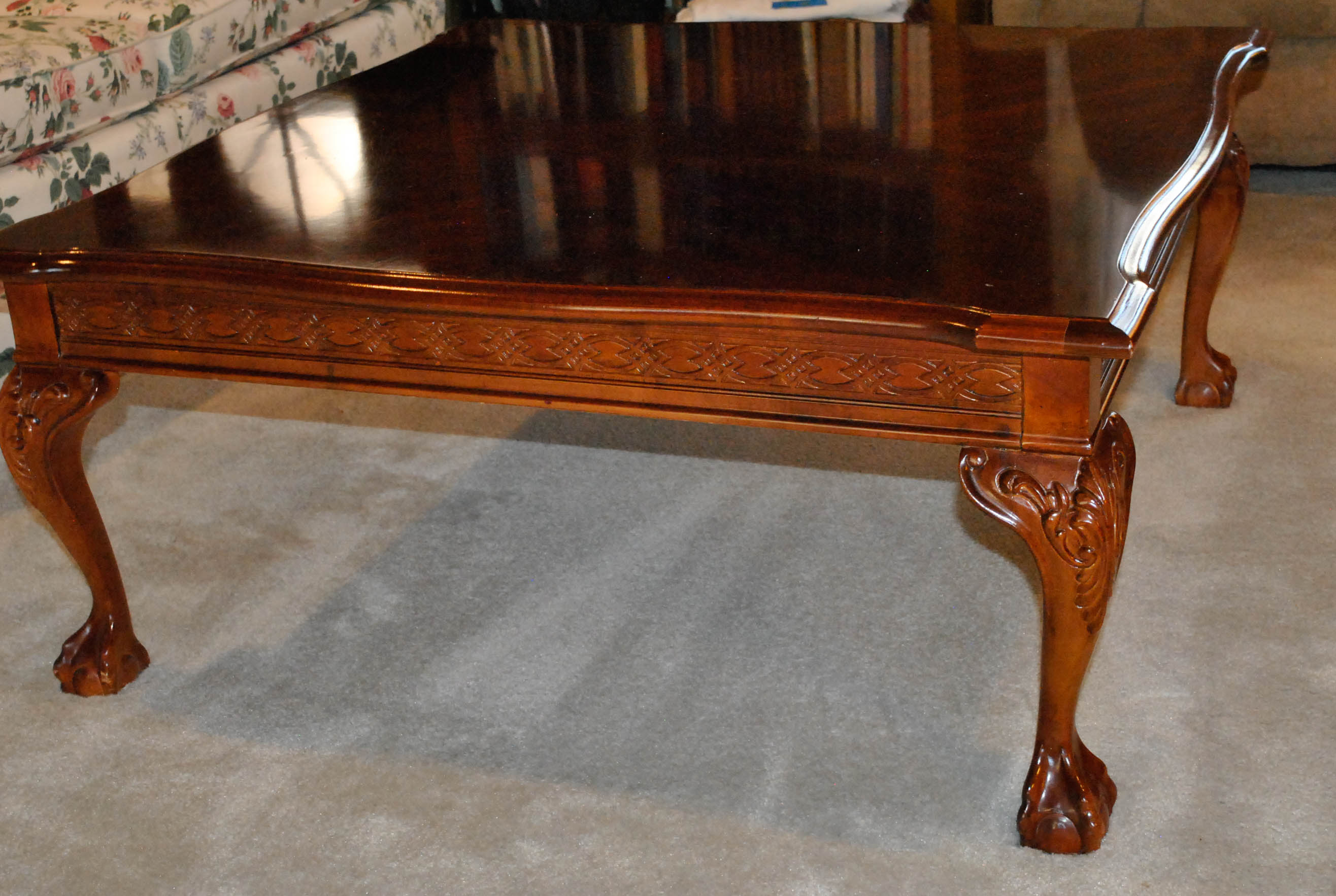 Chippendale Style Coffee Table