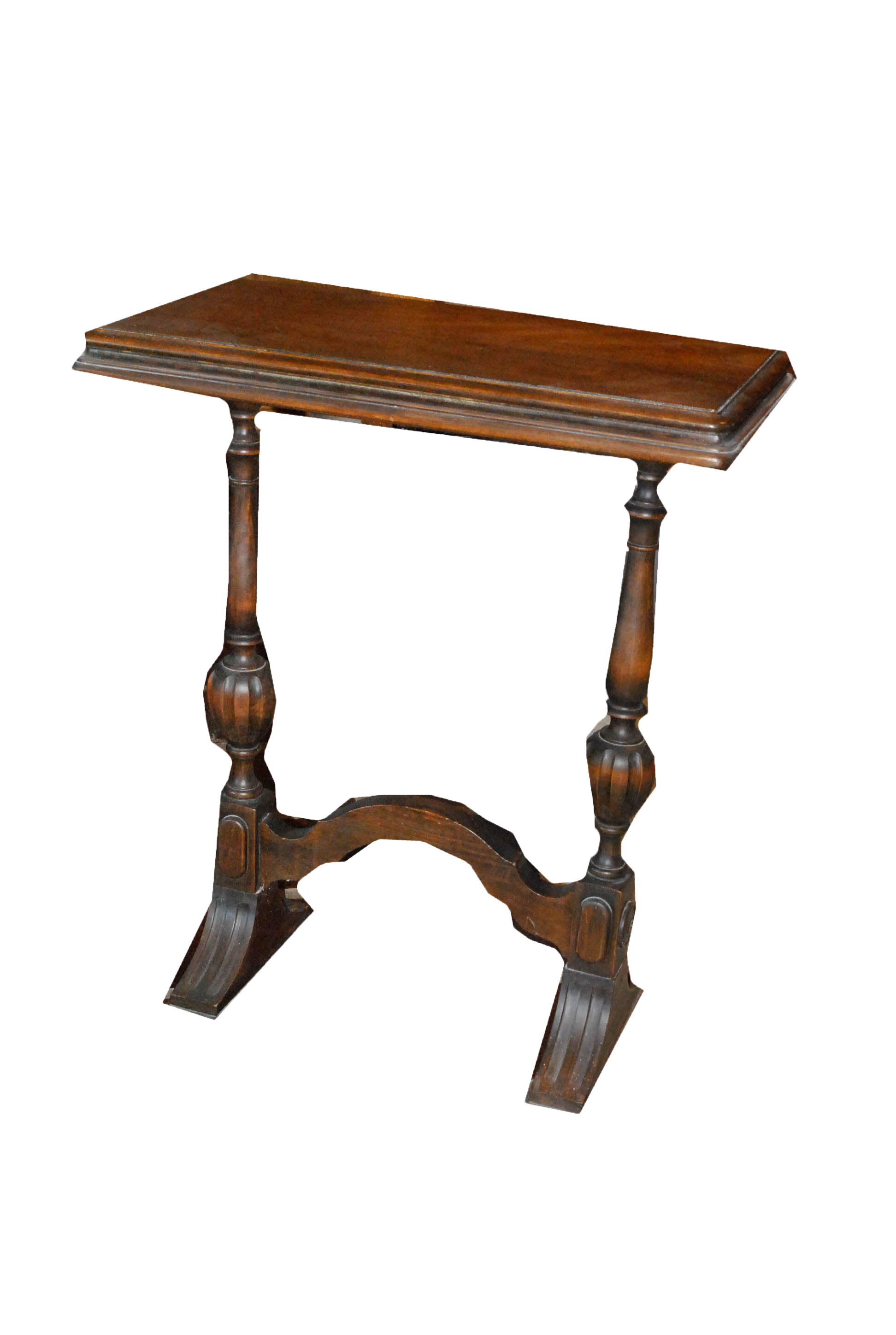 Vintage Jacobean Style Walnut Side Table