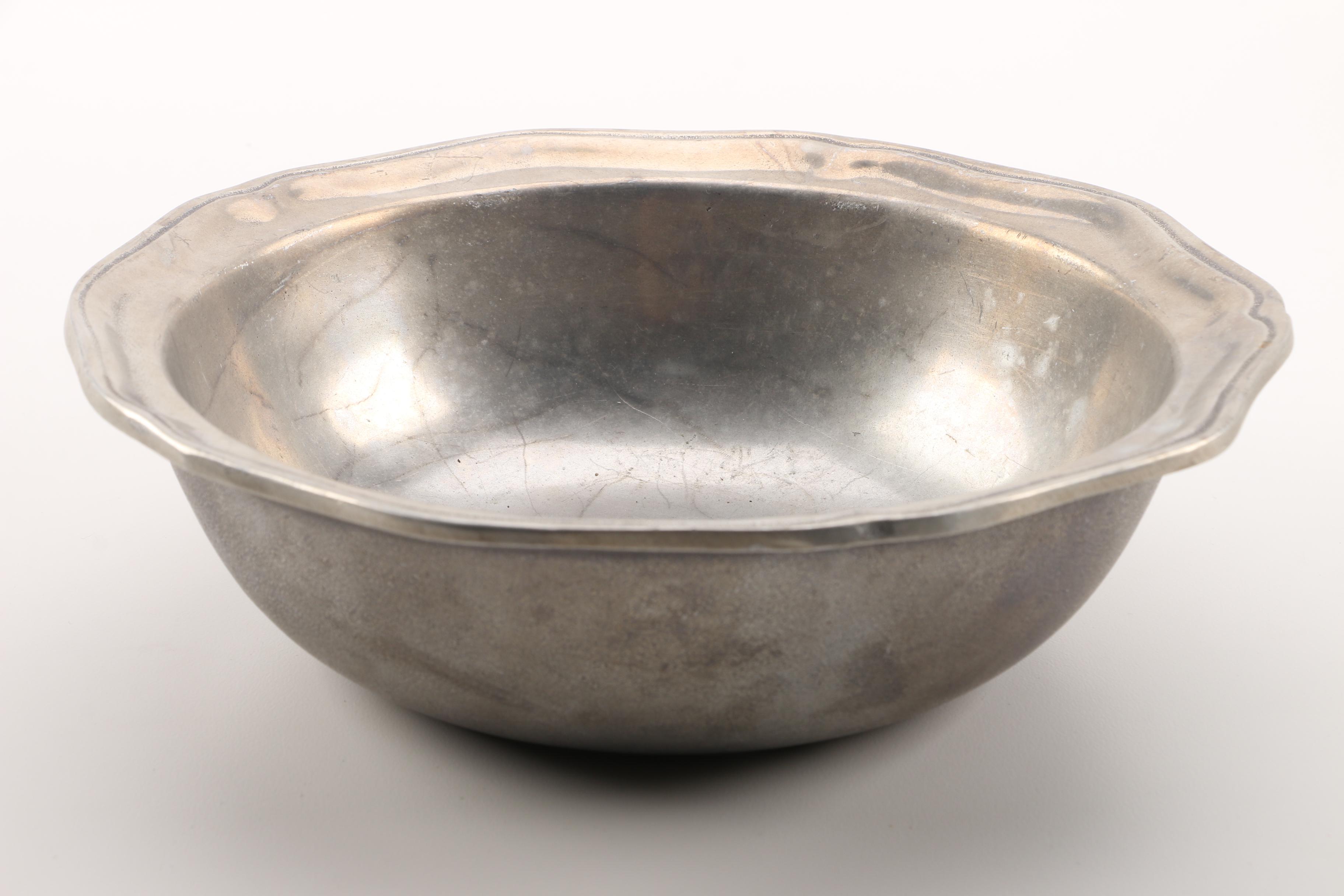 Vintage Wilton Pewter Tableware