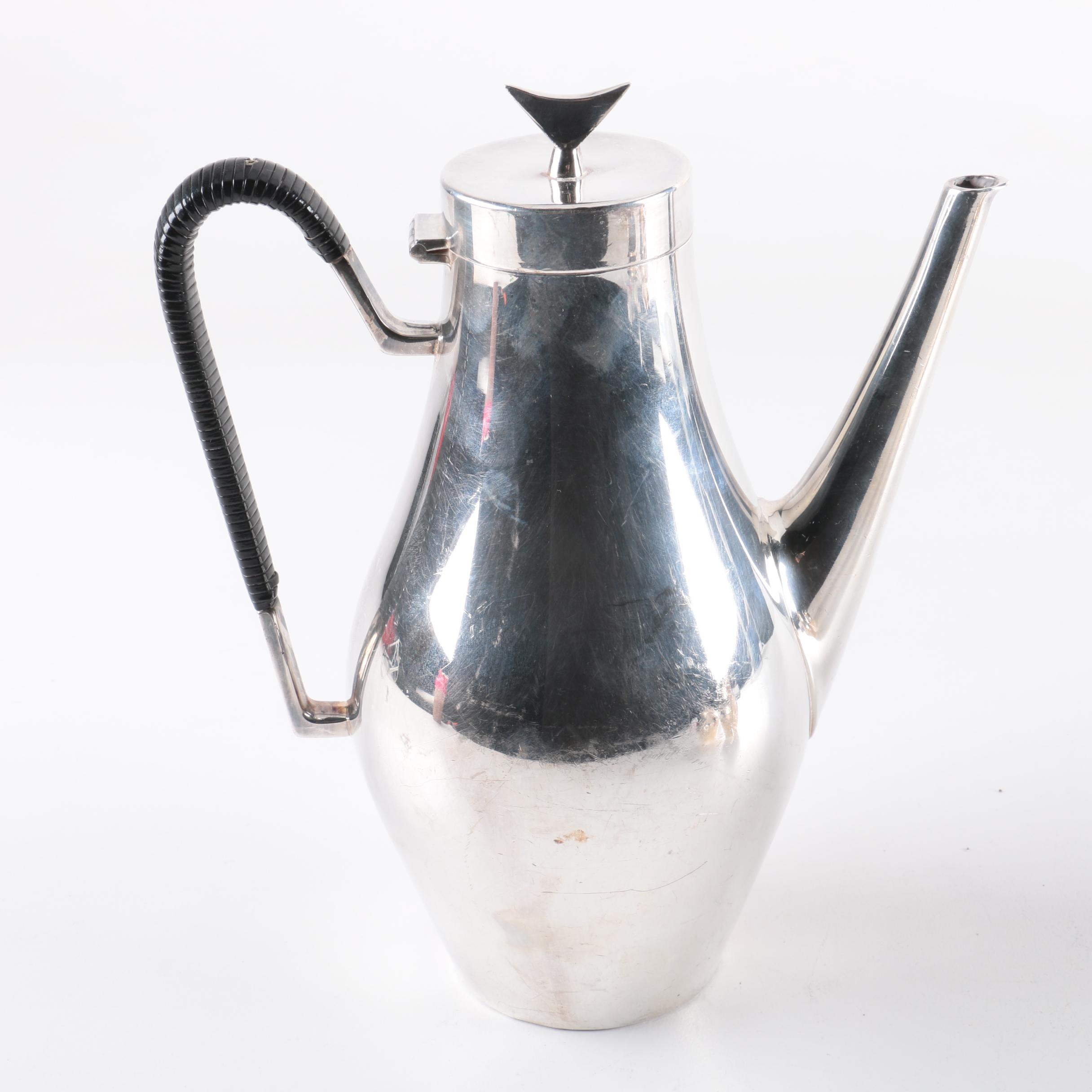 Reed & Barton John Prip's "Denmark" Mid-Century Modern Coffee Set