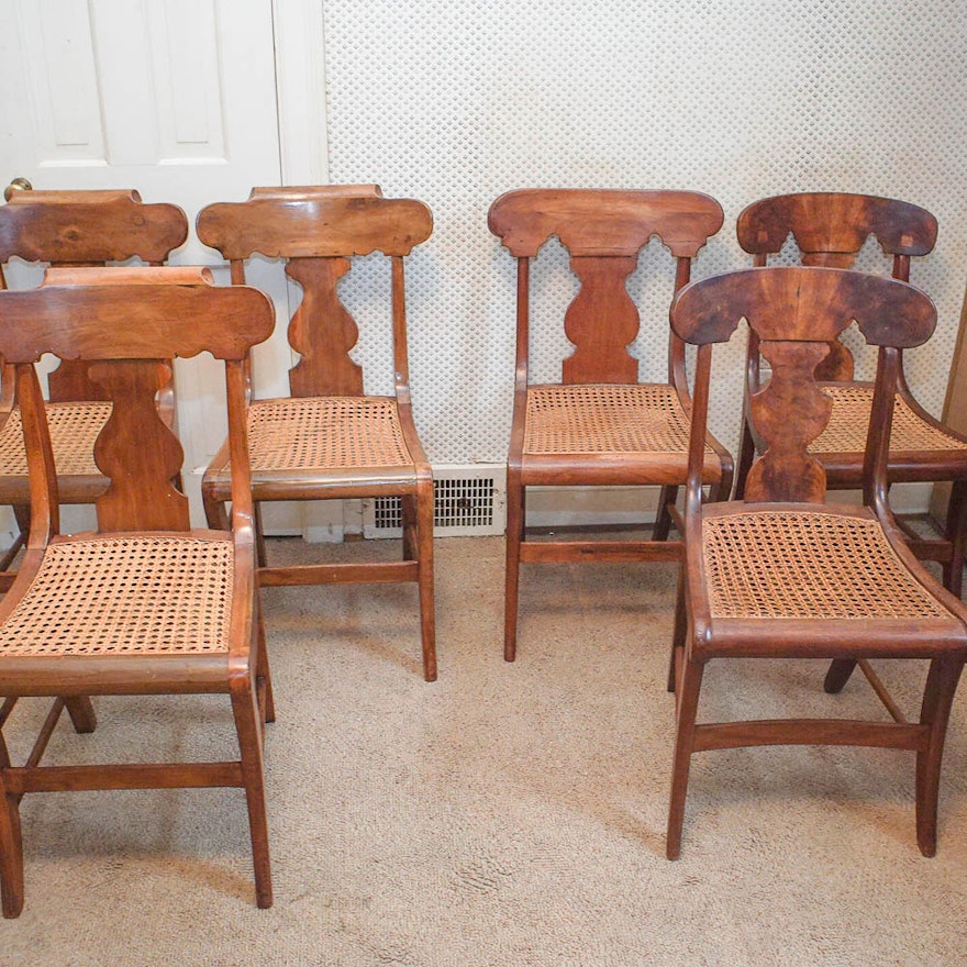 Dining Chairs with Cane Seats