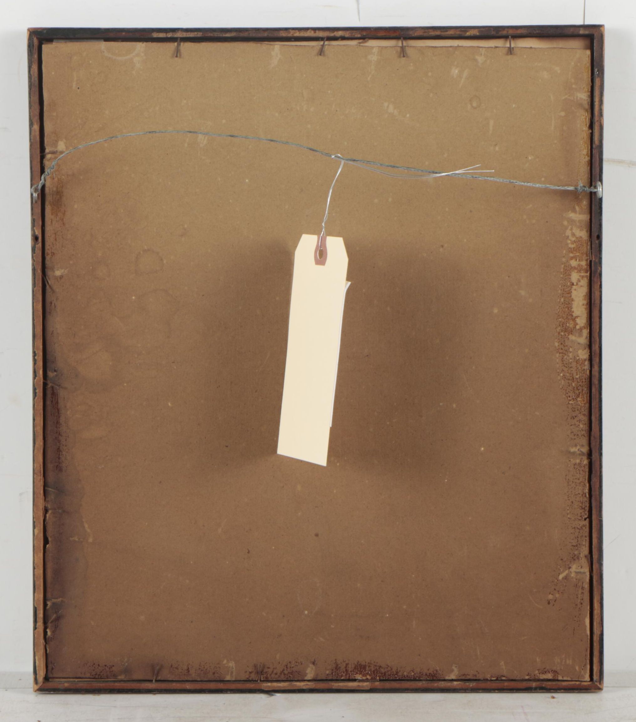 Hand-colored Woodblock Print of Birds