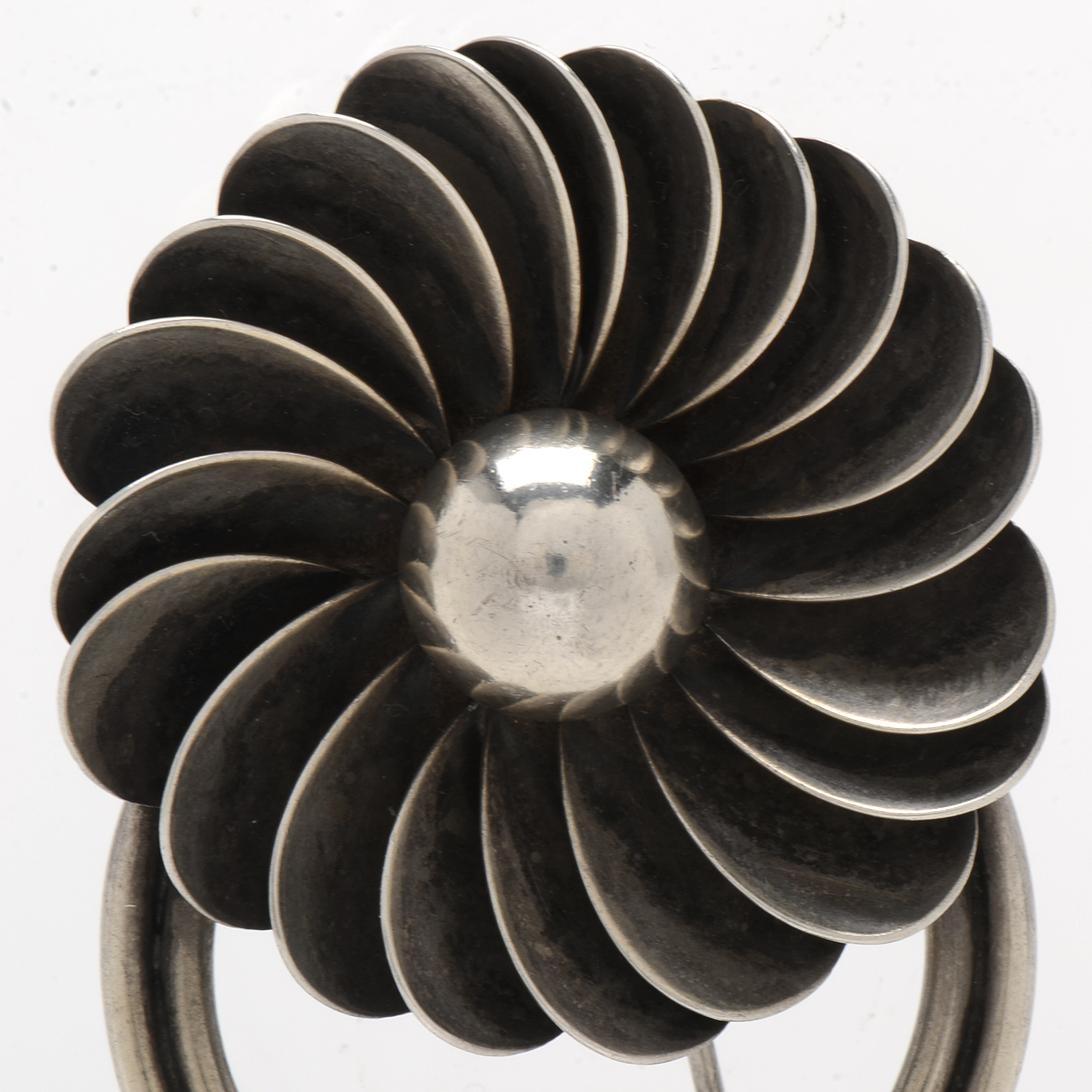 Georg Jensen Hand Wrought Sterling Silver Brooch