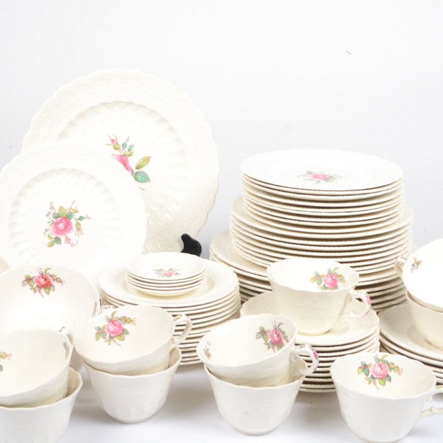 Vintage Spode "Billingsley Rose" Porcelain Tableware